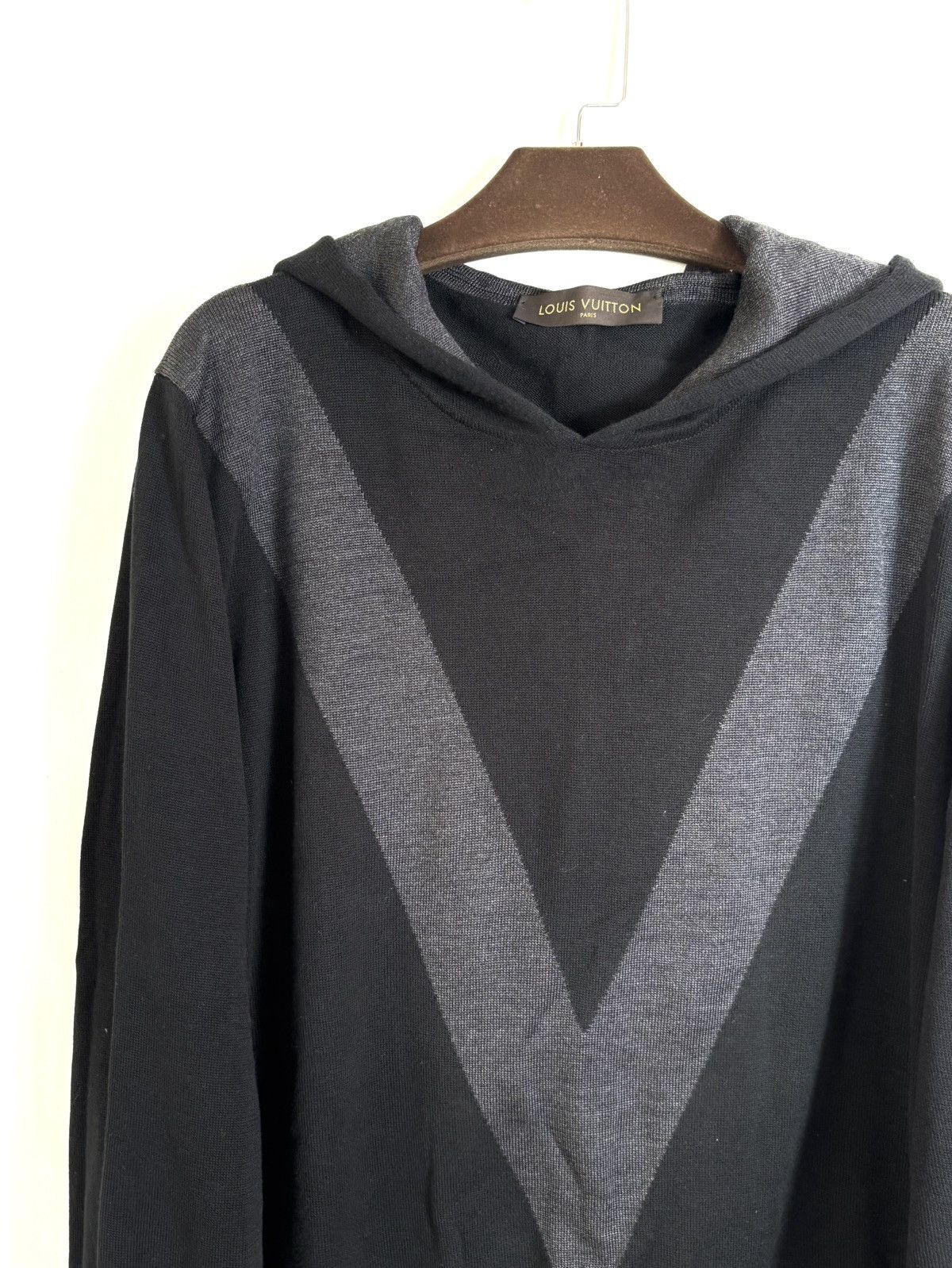 Louis Vuitton Louis Vuitton Silk Knit Hoodie Size US XXL / EU 58 / 5 - 3 Thumbnail
