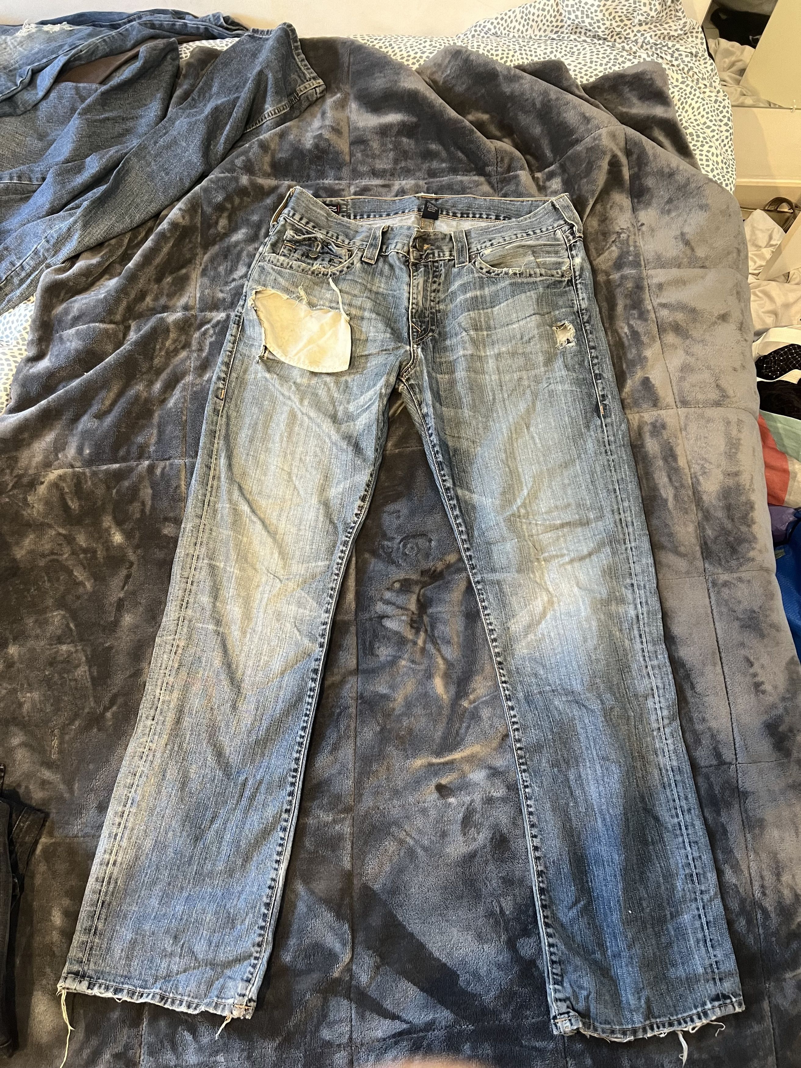True Religion true religion distressed jeans Size US 36 / EU 52 - 1 Thumbnail
