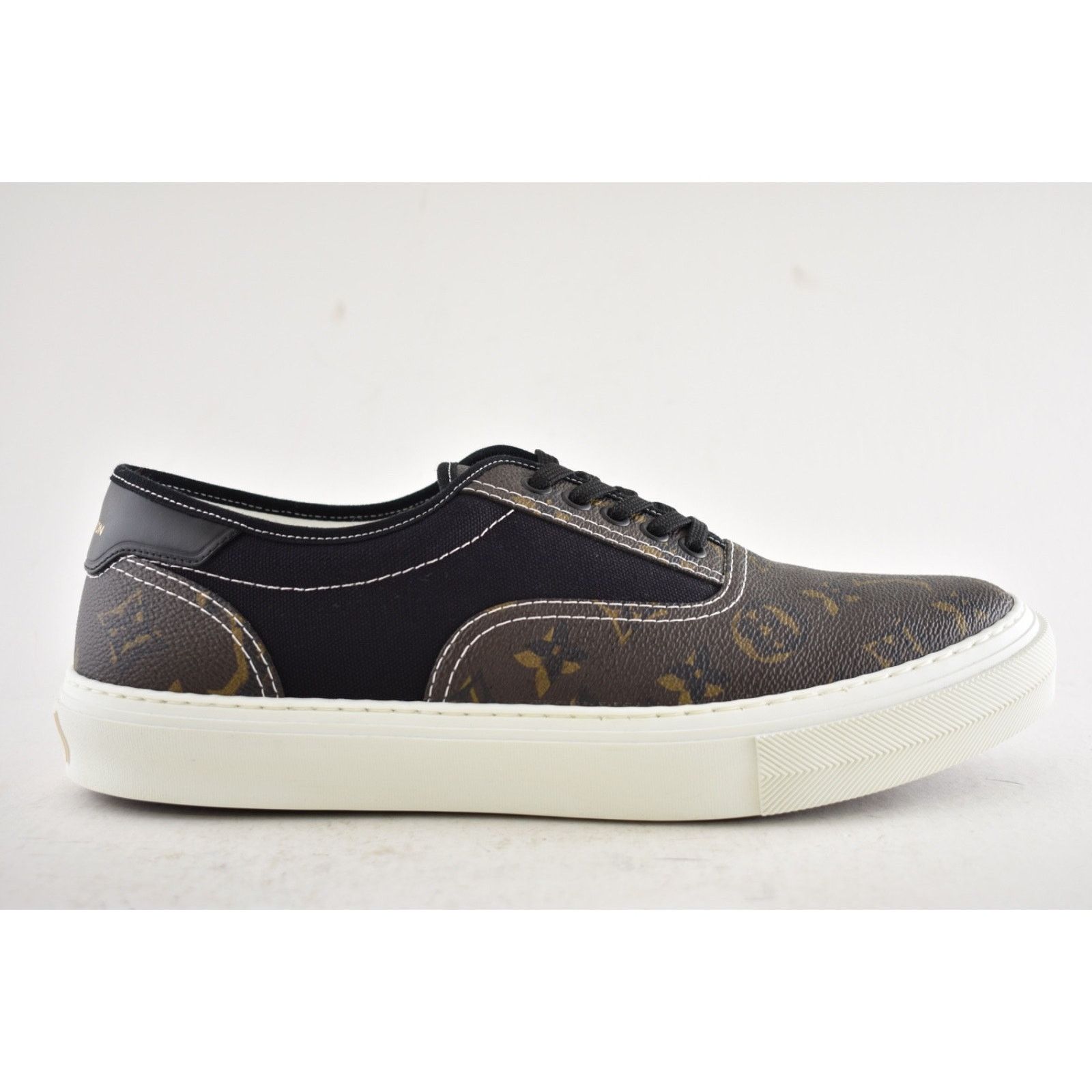 Louis Vuitton Louis Vuitton Trocadero Richelieu Black Monogram Logo Low Size US 9 / EU 42 - 2 Thumbnail