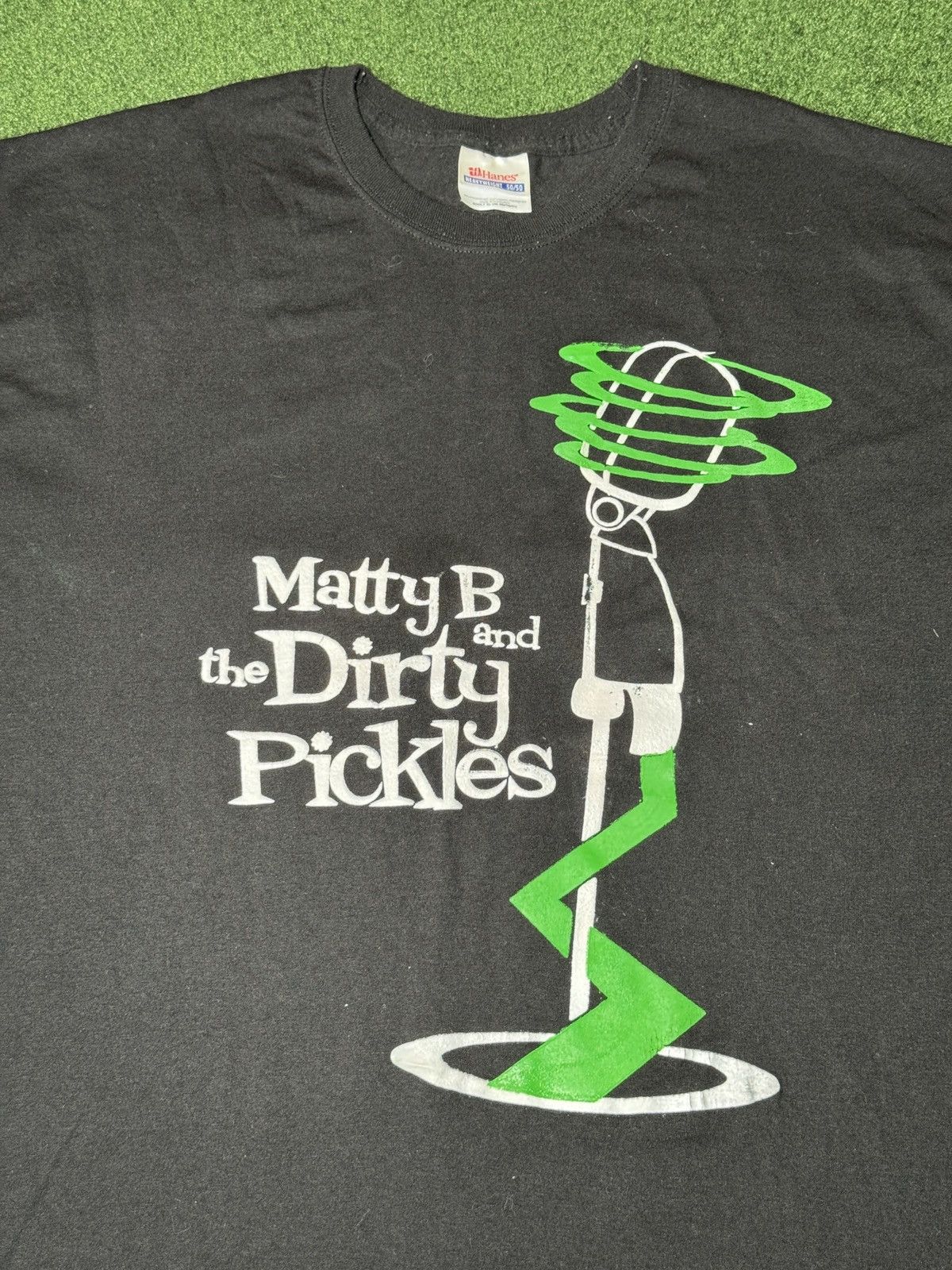 Band Tees × Vintage Vintage 90s Y2K Matty B And The Dirty Pickles RARE T Shirt Size US XL / EU 56 / 4 - 2 Thumbnail