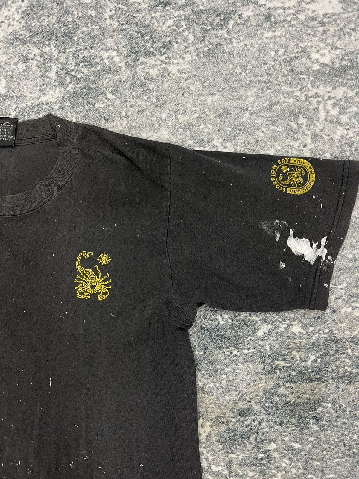 Vintage Vintage Scorpion Bay Graphic T-Shirt Made in USA Distressed Size US M / EU 48-50 / 2 - 4 Thumbnail