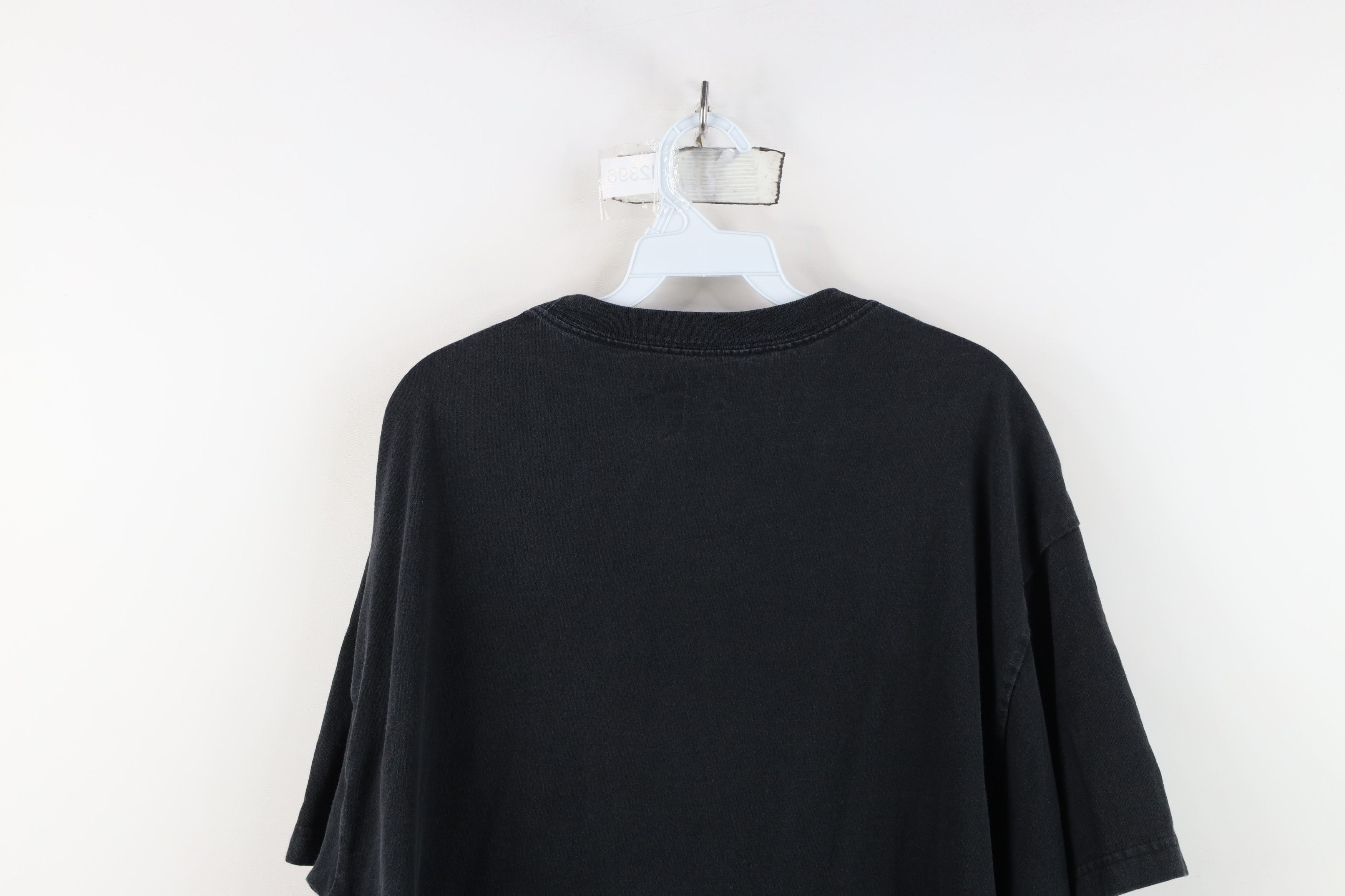 Nike Vintage Y2K Nike Mini Swoosh Block Letter T-Shirt Black Size US XL / EU 56 / 4 - 12 Thumbnail