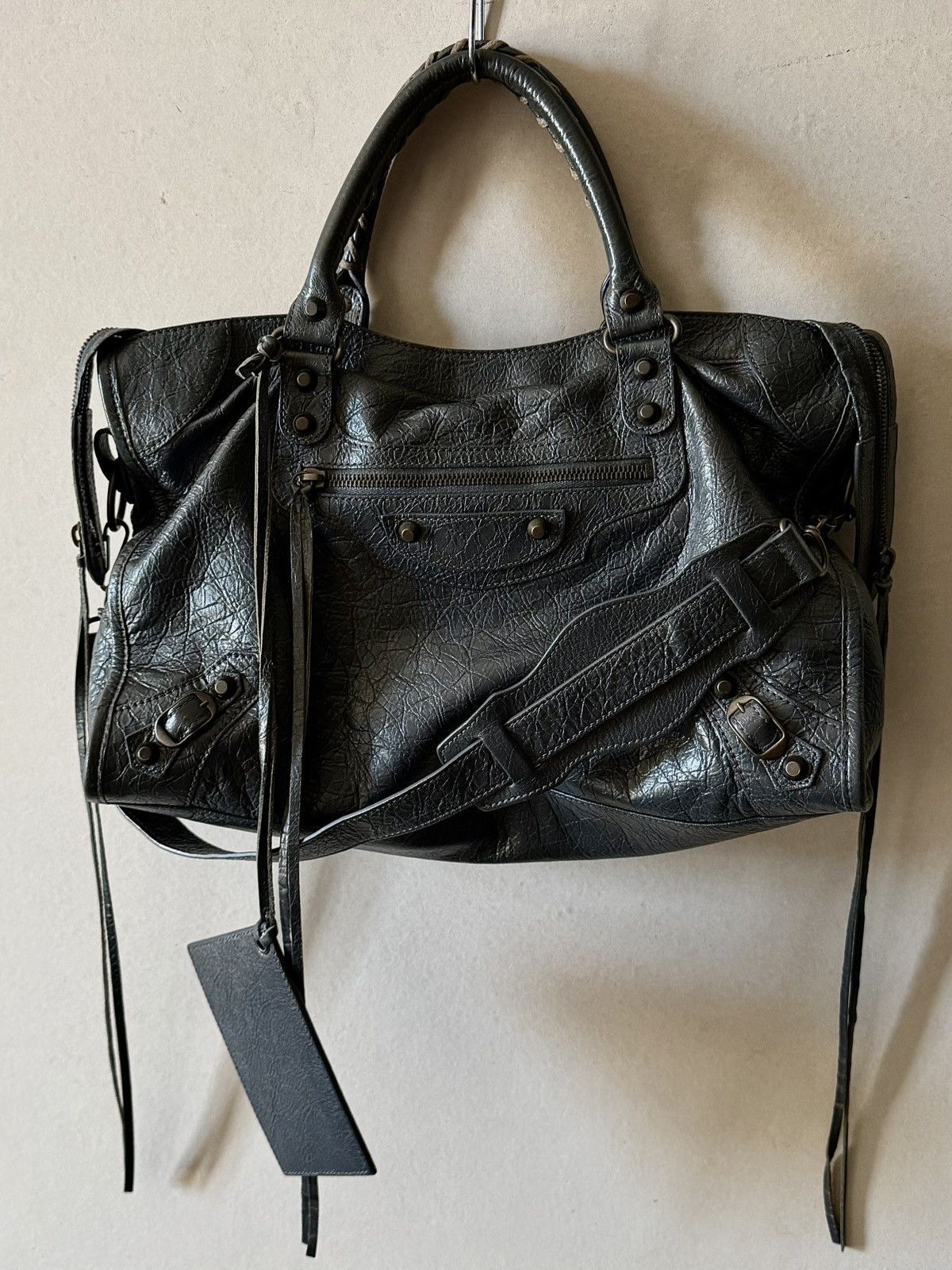 Balenciaga Balenciaga - 2000’s - Classic Motorcycle City - Lambskin Bag Size ONE SIZE - 17 Thumbnail