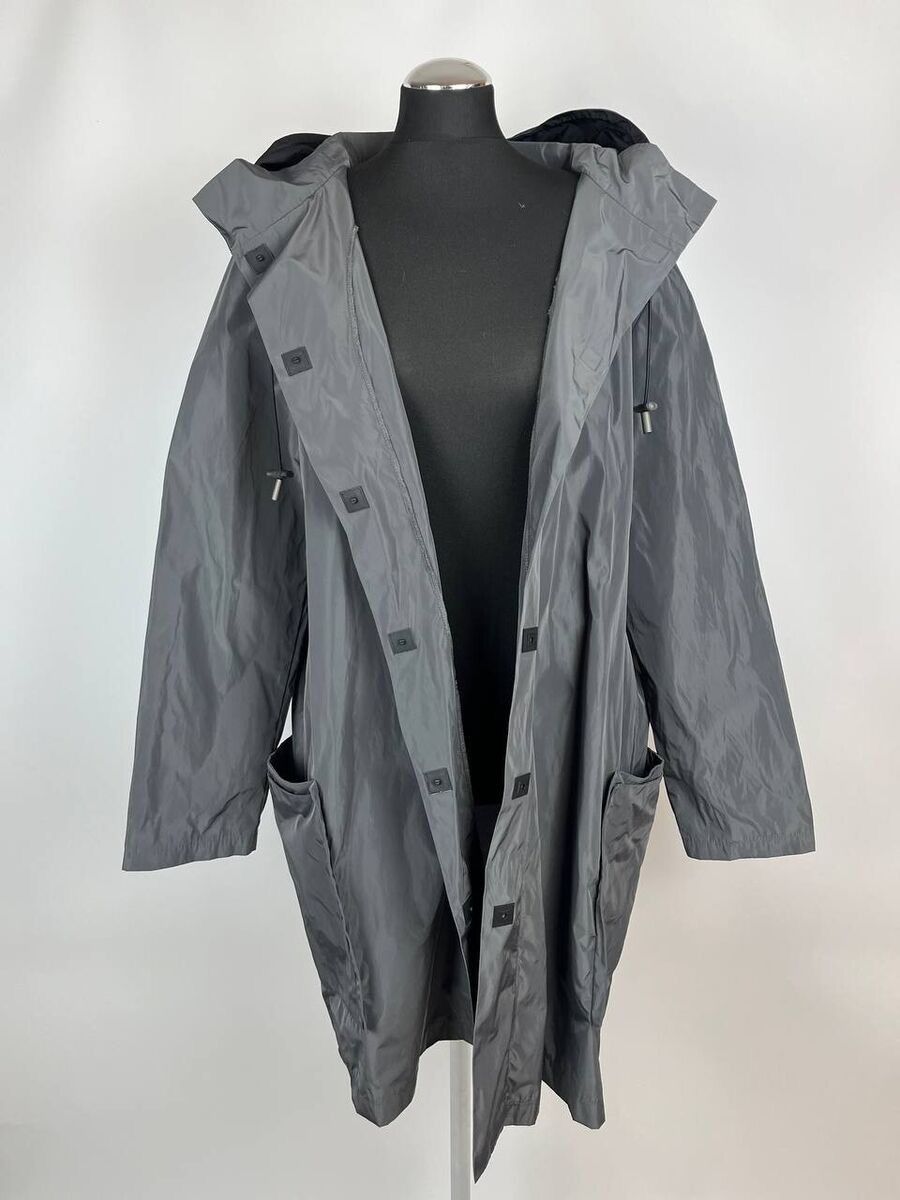 Designer × Japanese Brand Gudrun Grenz Owersized Women Grey Jacket Size M (0348) Size M / US 6-8 / IT 42-44 - 1 Thumbnail