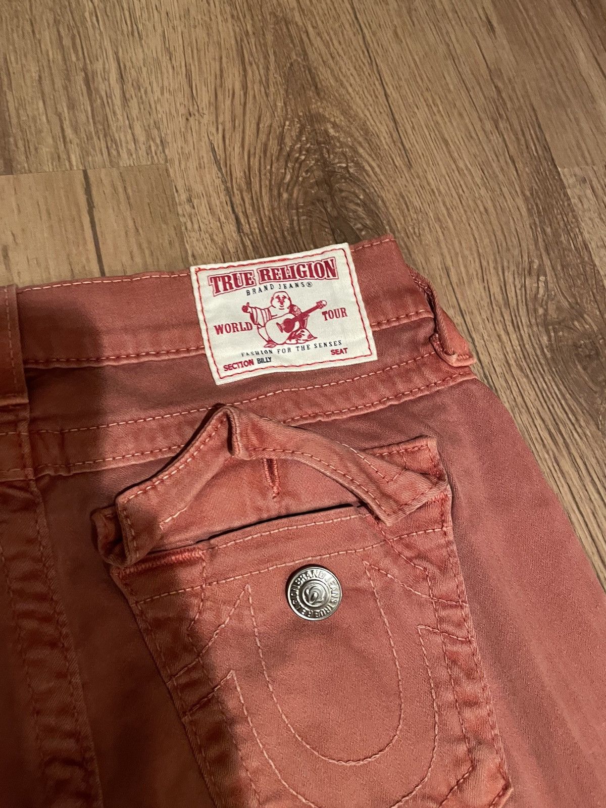 True Religion × Vintage True Religion Billy Straight Jeans Pant Vintage Y2k Washed Size 26" / US 2 / IT 38 - 12 Thumbnail