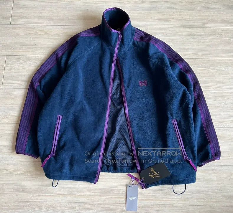 Needles Needles Embroidered fleece zipper jacket Size US M / EU 48-50 / 2 - 4 Thumbnail