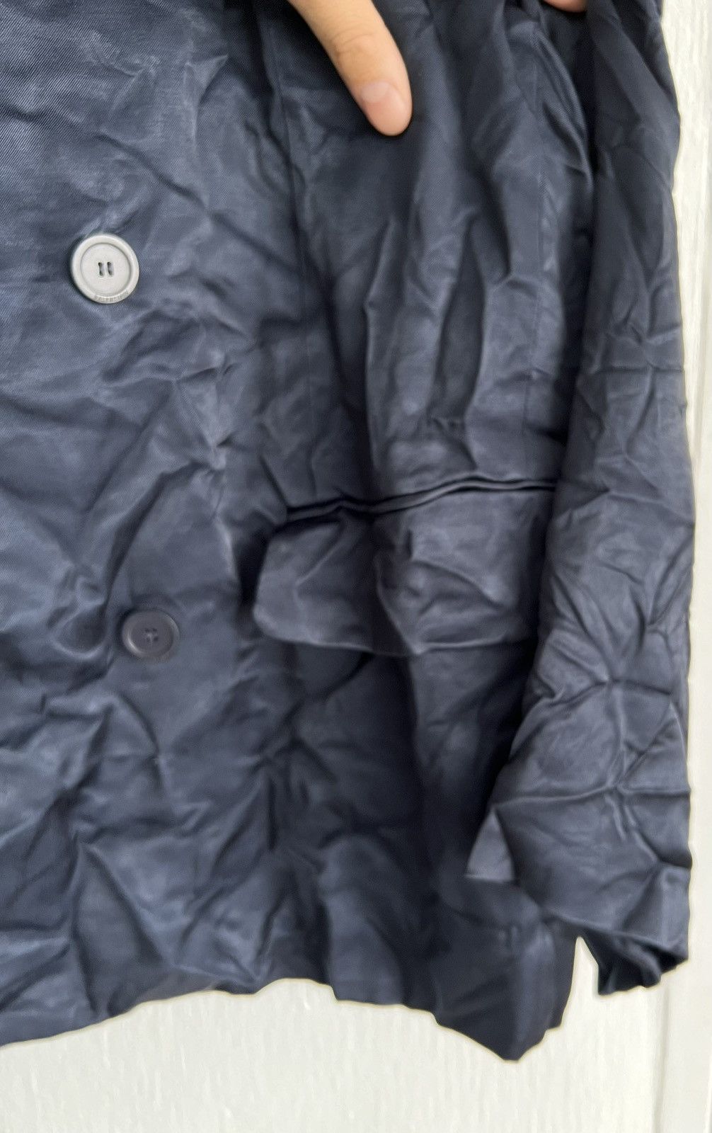 Balenciaga Balenciaga Steroid DB Jacket Navy Size XXL / US 16-18 / IT 52-54 - 5 Thumbnail