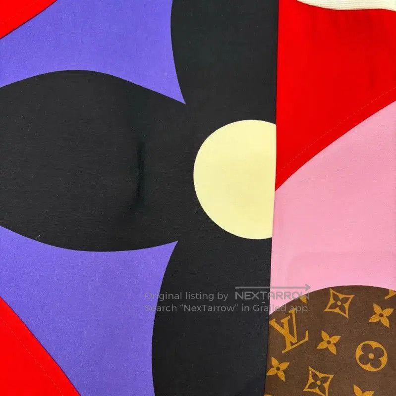 Louis Vuitton Louis Vuitton Red Wool A. Size 23" - 7 Thumbnail
