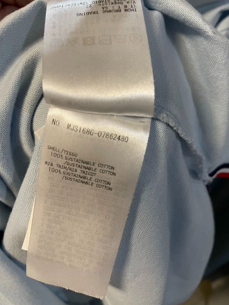Thom Browne Thom browne Haze blue T-shirt short sleeves 2503-Nextarrow Size US M / EU 48-50 / 2 - 6 Thumbnail