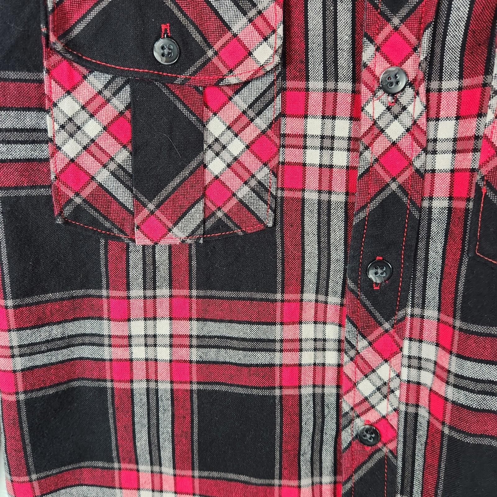 Vans Vans Off The Wall Lined Plaid Flannel Shirt Jacket Medium Size US M / EU 48-50 / 2 - 2 Thumbnail