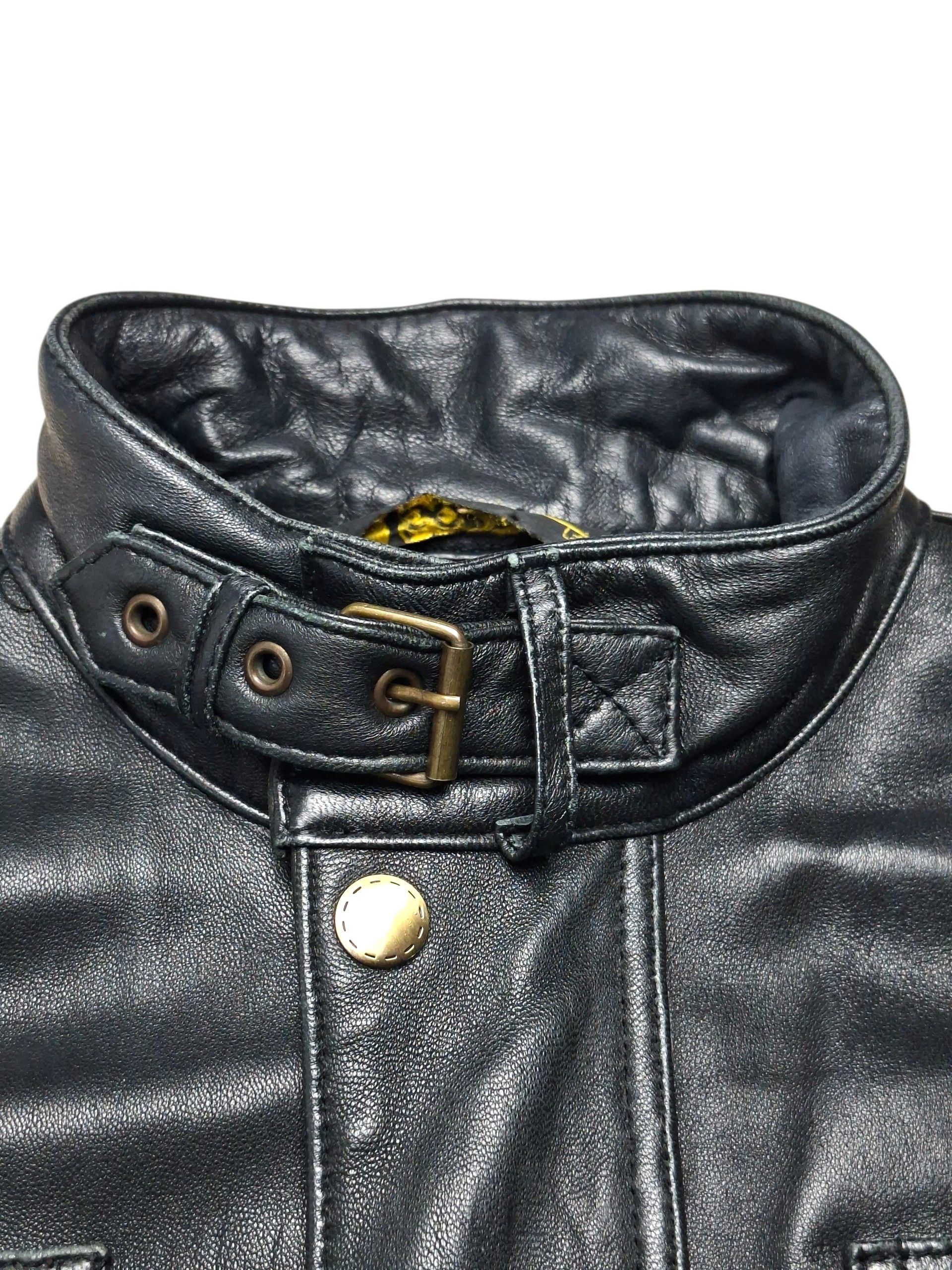 Belstaff Vintage Belstaff Gold Label Nylon Moto Biker Jacket Size L / US 10 / IT 46 - 6 Thumbnail