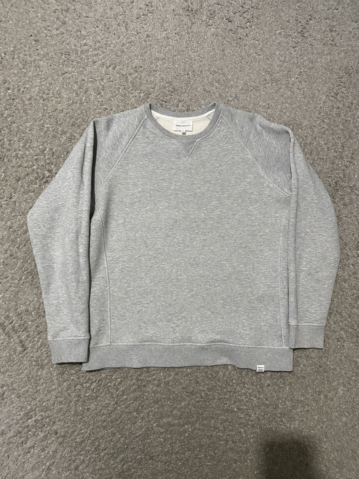 Norse Projects Norse Projects Ketel Classic Crewneck L y2k scandi basic Size US L / EU 52-54 / 3 - 4 Thumbnail