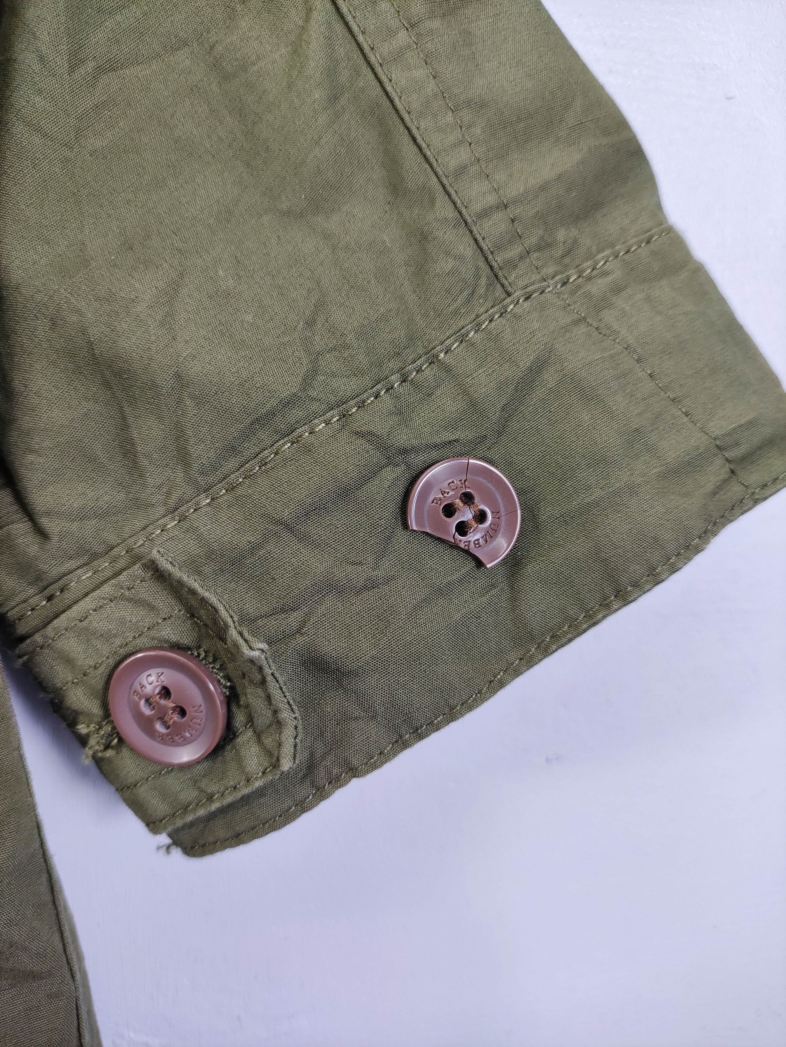 Japanese Brand Vintage Back Number Fishtail Parka Jacket Zipper Size US XL / EU 56 / 4 - 10 Thumbnail