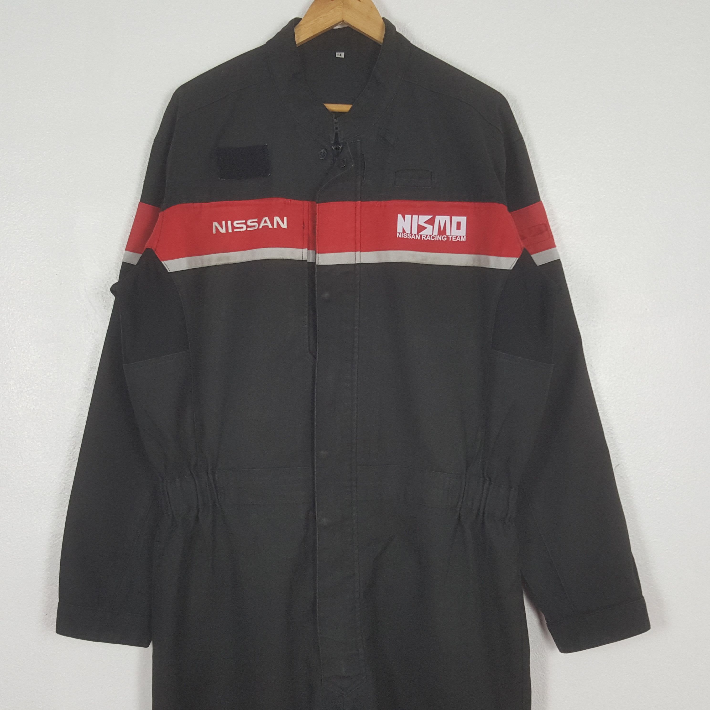 Nissan Vintage Nismo Nissan Racing Team Coverall Jacket C309N13 Size US XL / EU 56 / 4 - 5 Thumbnail