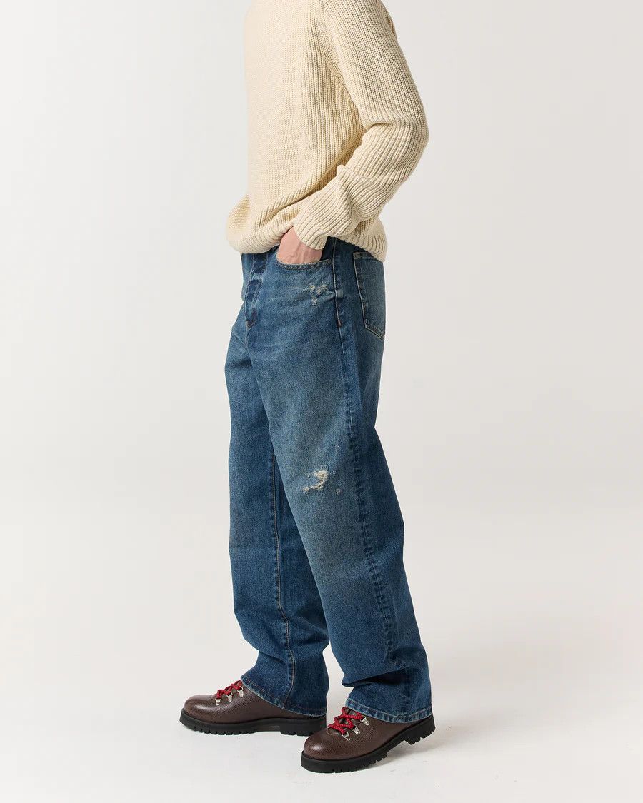 Ronning Classic Jeans - Distressed Denim Size US 32 / EU 48 - 9 Thumbnail