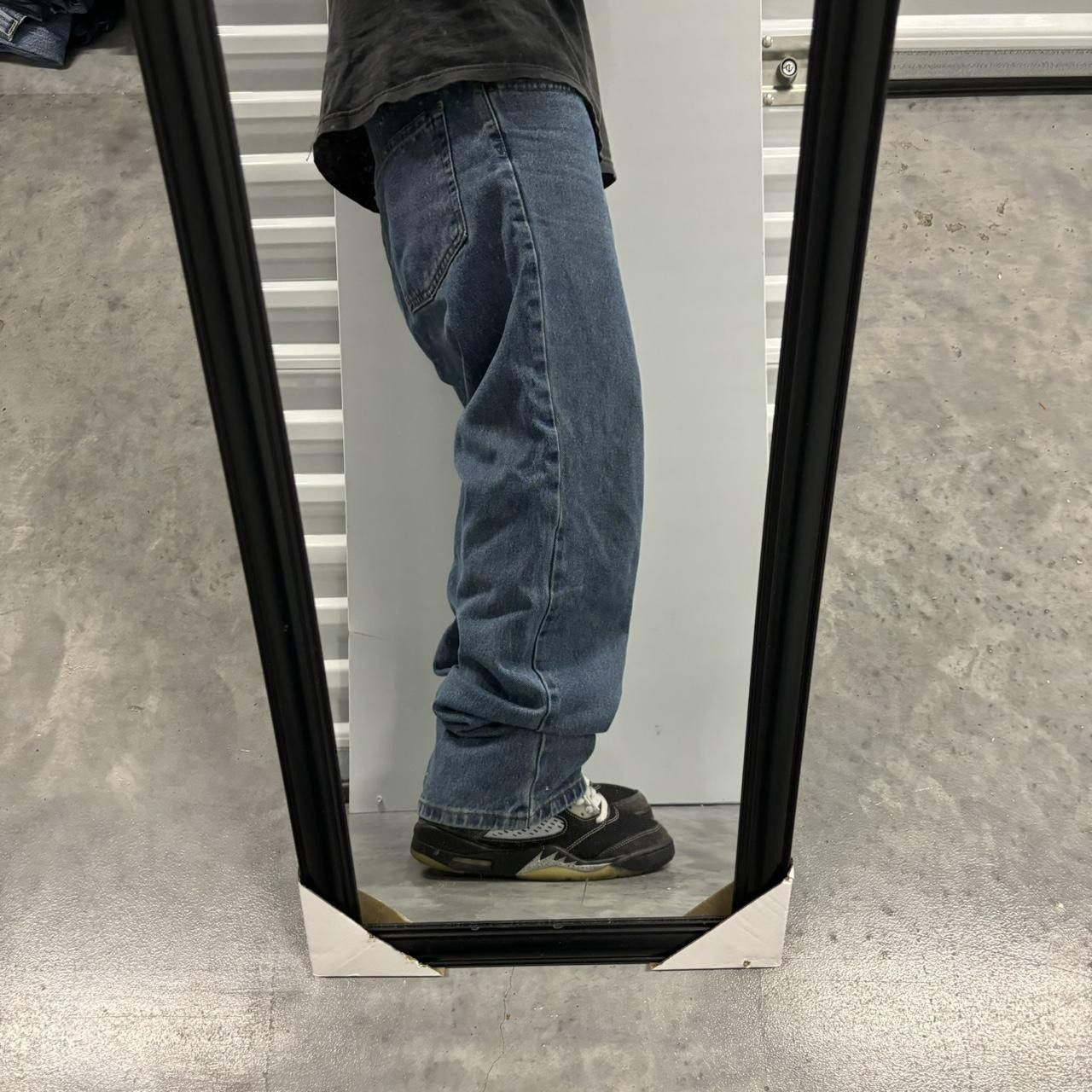 Japanese Brand × Vintage Crazy Vintage Y2K/2000s Grunge Medium Wash Essential Denim Jeans! Size US 34 / EU 50 - 2 Thumbnail