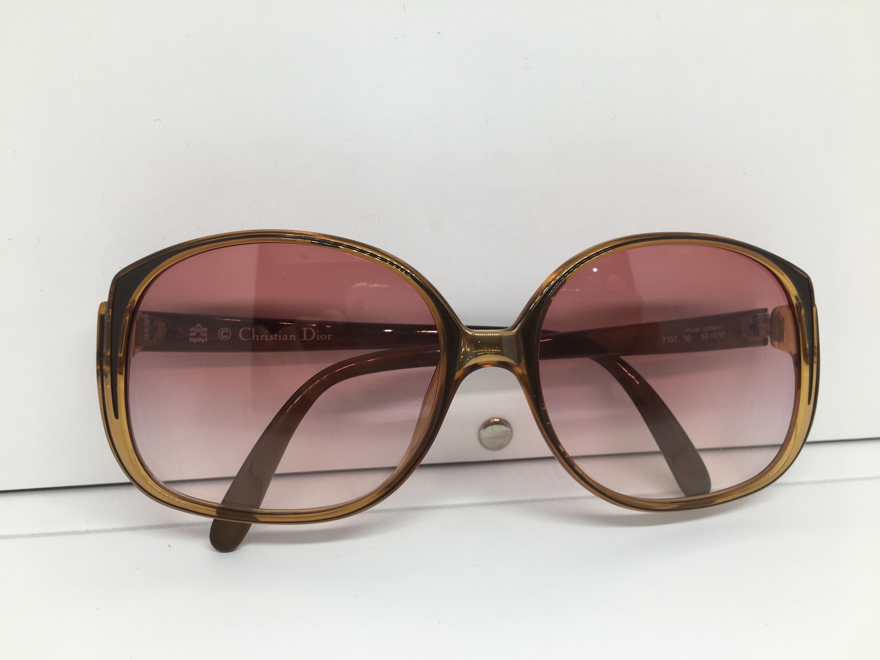 Dior Vintage 80s Christian Dior 2107 Optyl Sunglasses Size ONE SIZE - 8 Thumbnail