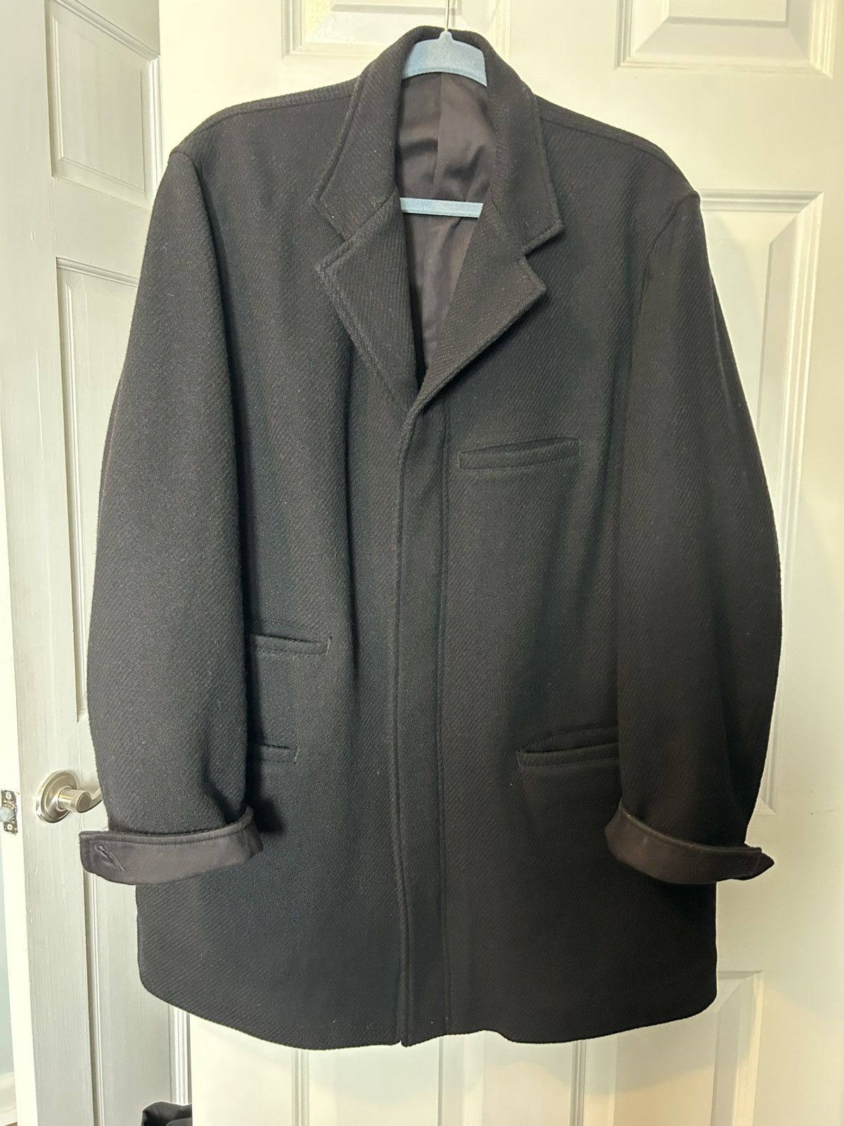 Taiga Takahashi T.T Lot 405 Black Atelier Coat Size US L / EU 52-54 / 3 - 3 Thumbnail