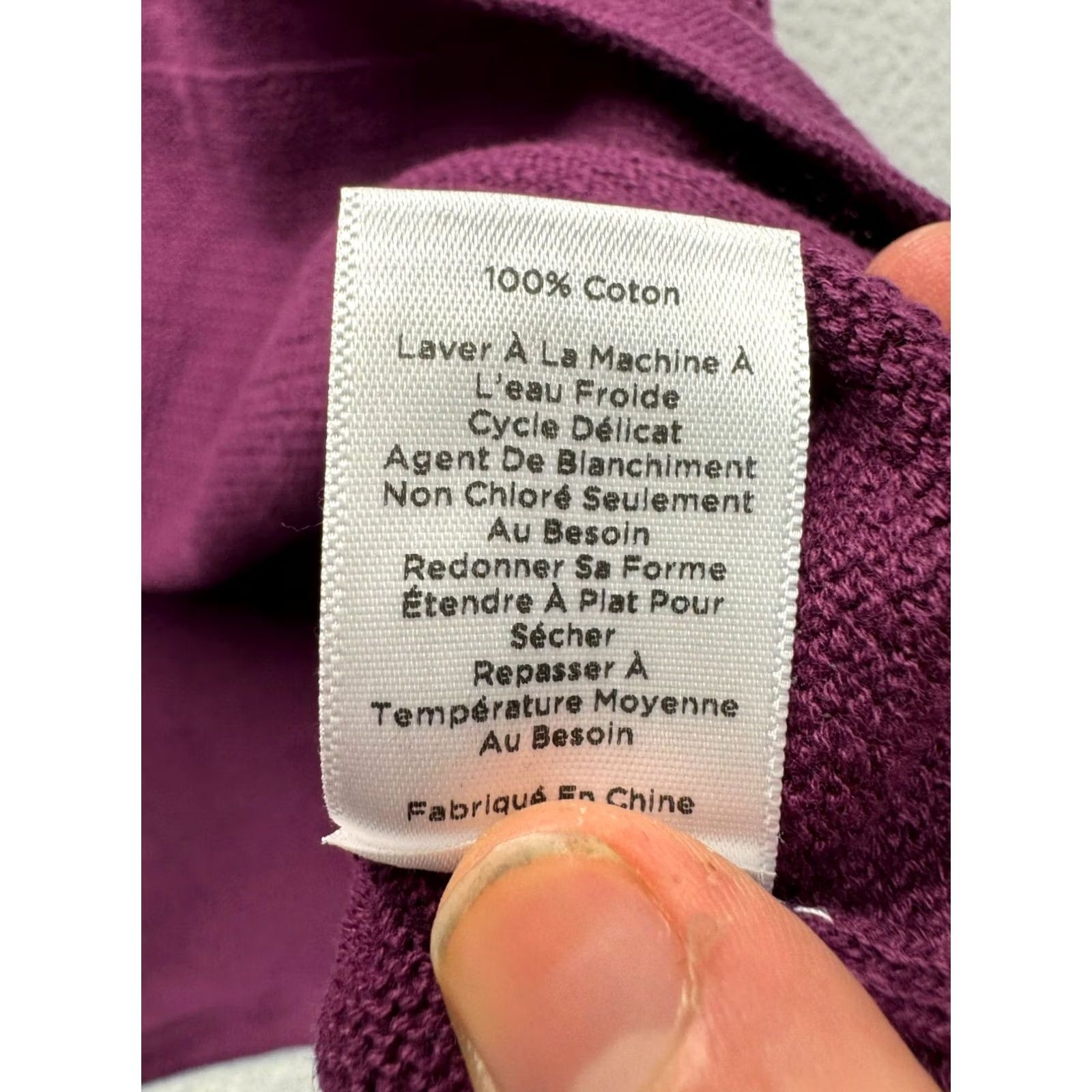 Talbots VINTAGE? Women’s Talbots Sweater BNWT Cable Knit 100% Cotton Pullover Purple 3X Women’s Girls Mens? Size XXL / US 16-18 / IT 52-54 - 5 Thumbnail