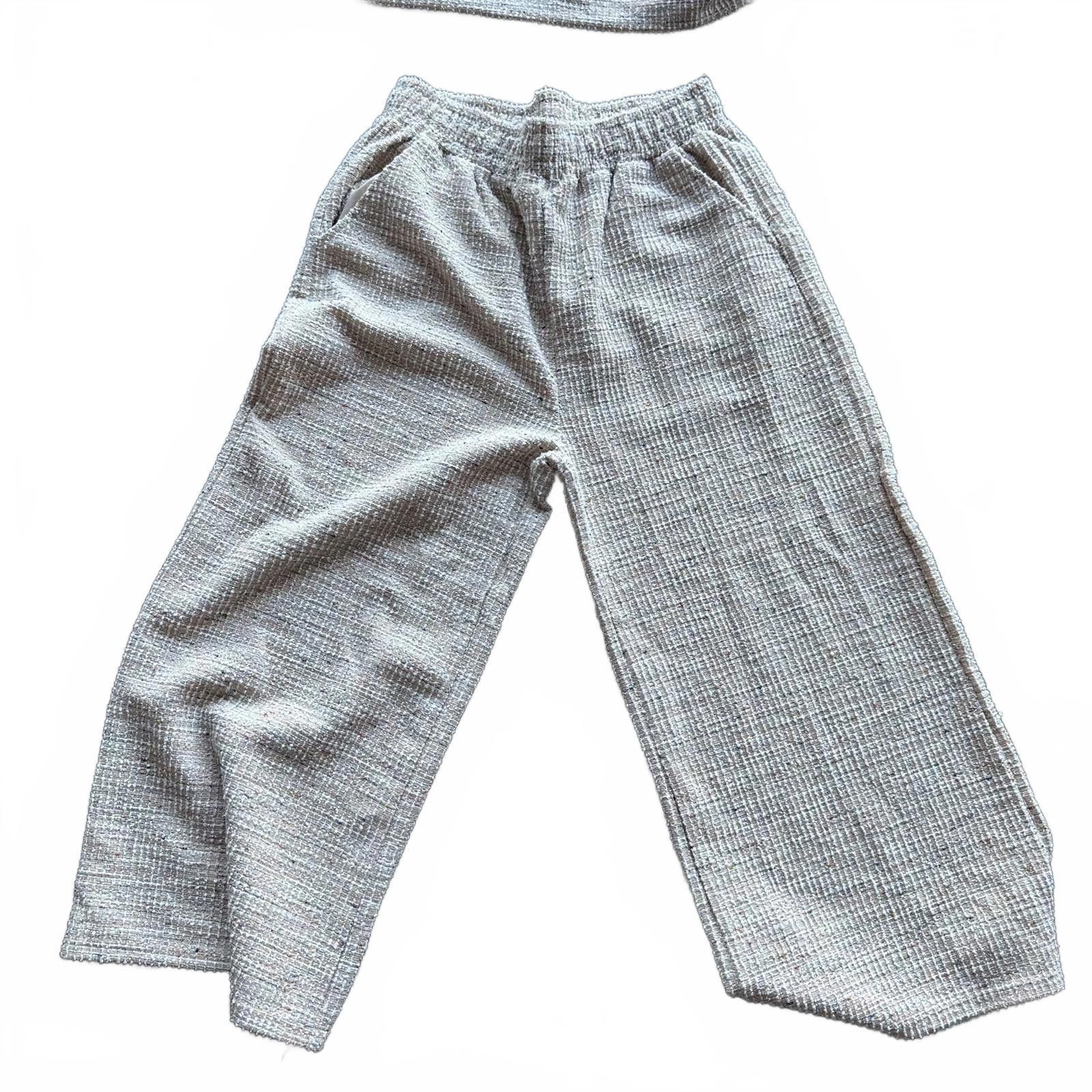 Designer Molly Green large nwt Cozy Textured Knit Top and Pants Set Size ONE SIZE - 2 Thumbnail