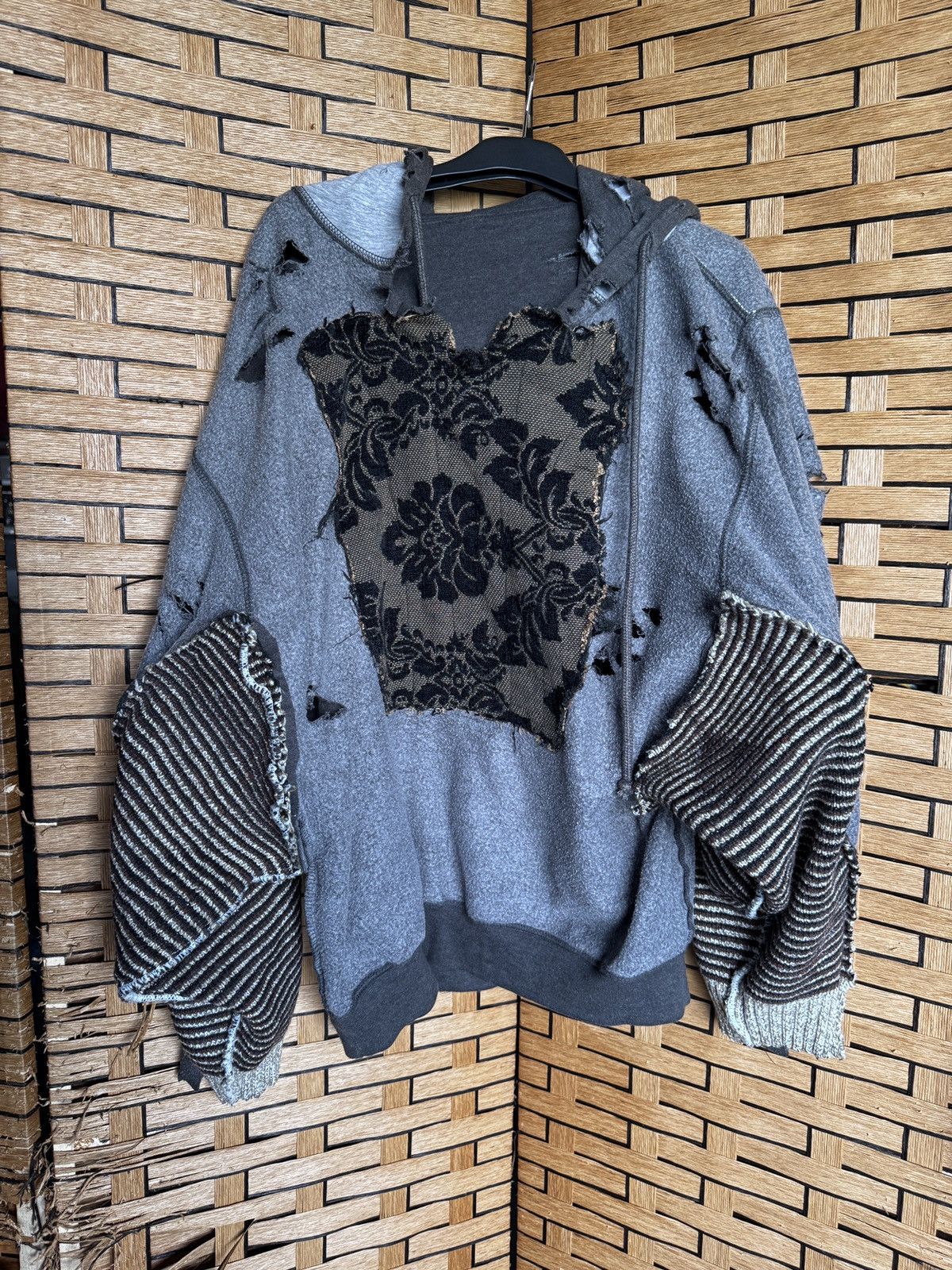 Other New York City Distressed Patchwork Hoodie Size US L / EU 52-54 / 3 - 6 Thumbnail