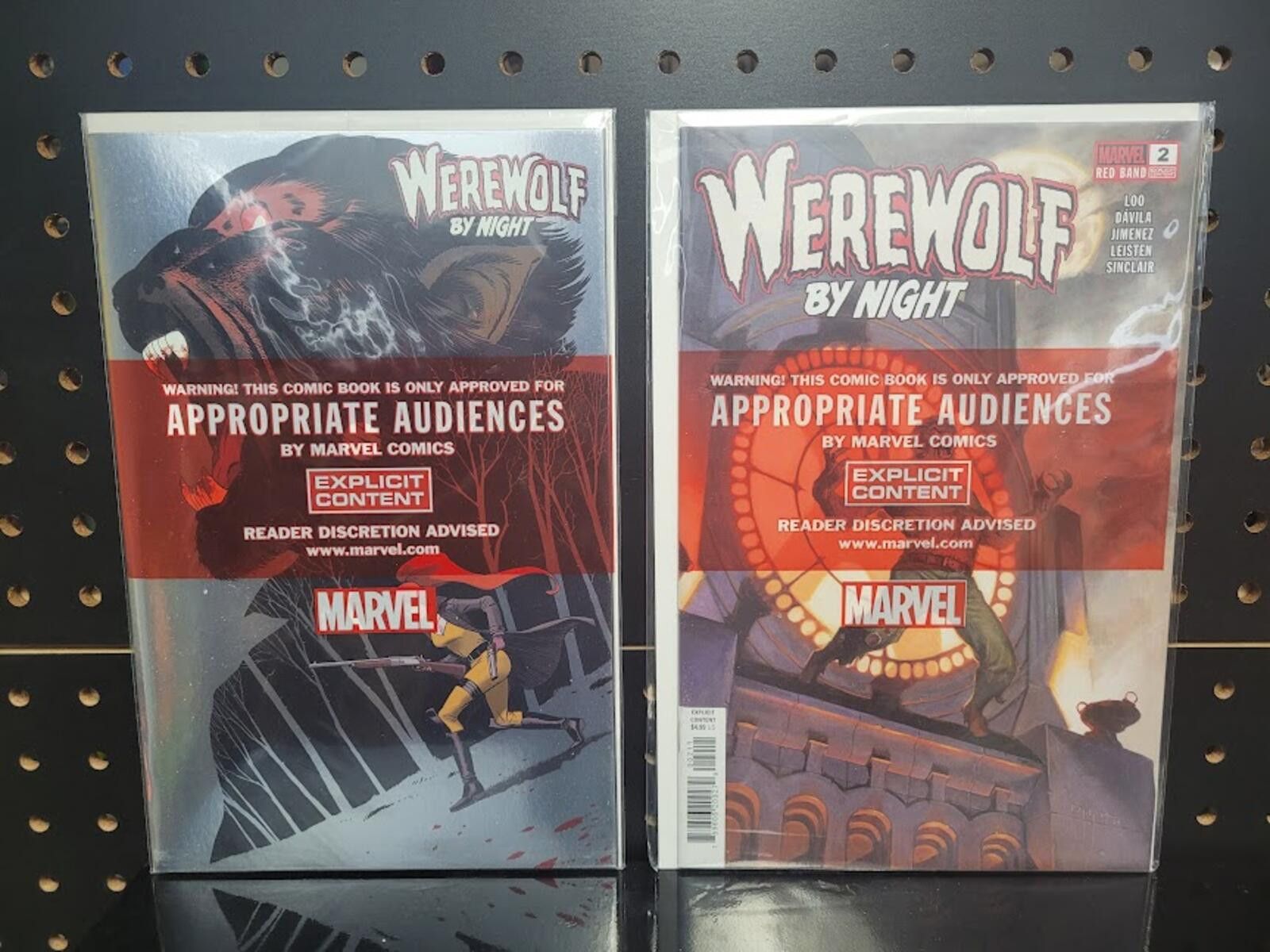 Marvel Comics Marvel Werewolf by Night Red Band NM Sealed 1-9 Size ONE SIZE - 6 Thumbnail