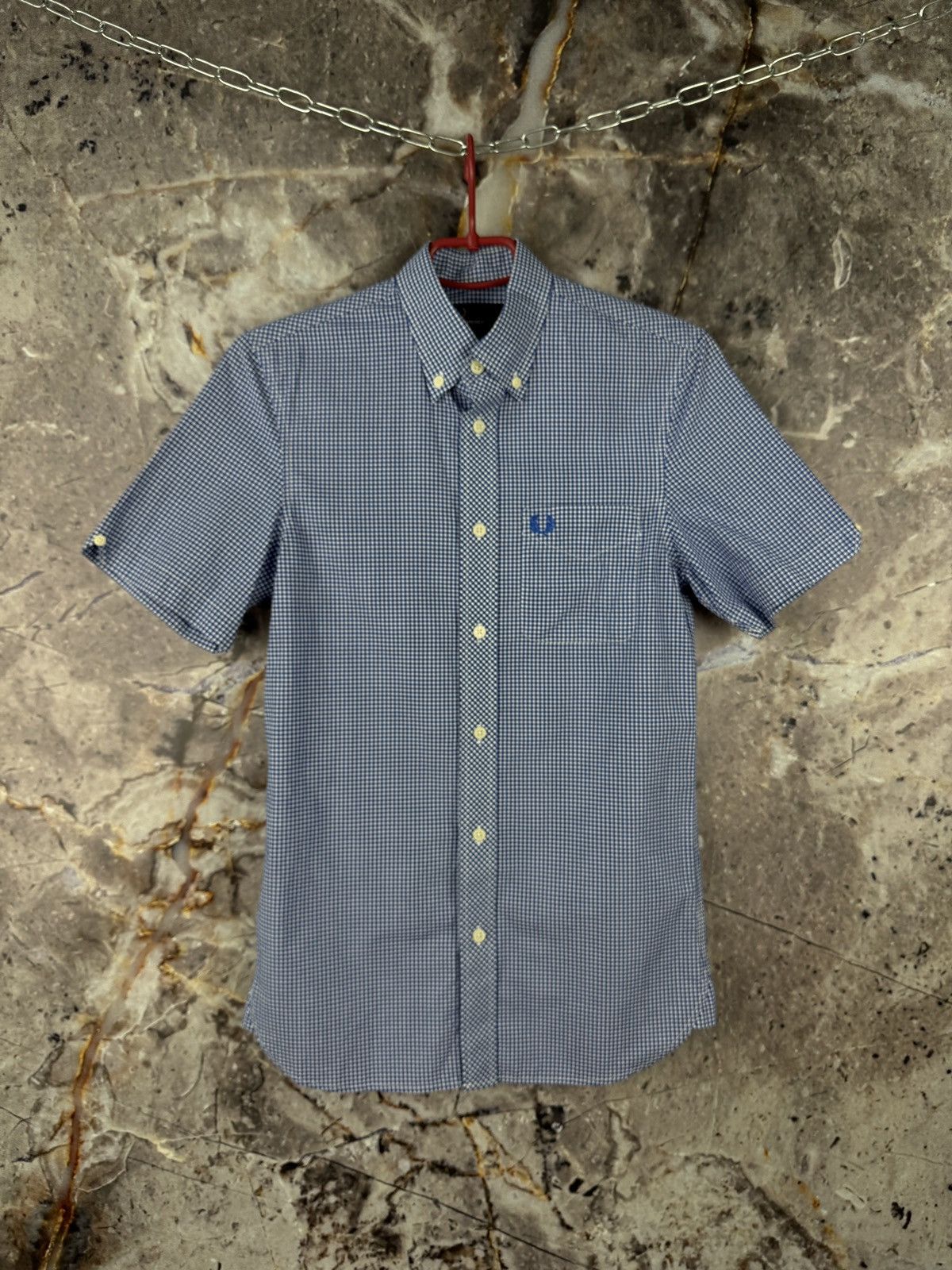 Fred Perry Men’s Fred Perry Shirt With Short Sleeves Streetwear Size XS Size US XS / EU 42 / 0 - 1 Thumbnail