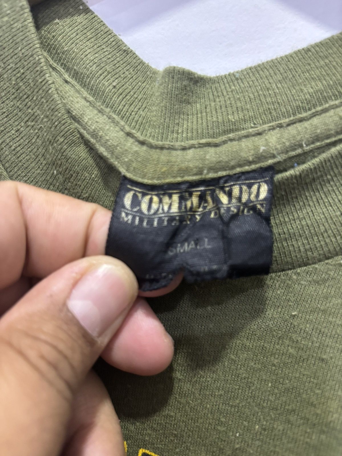 Vintage Vintage Vietnam To Hell And Back Tshirt Size US S / EU 44-46 / 1 - 4 Thumbnail