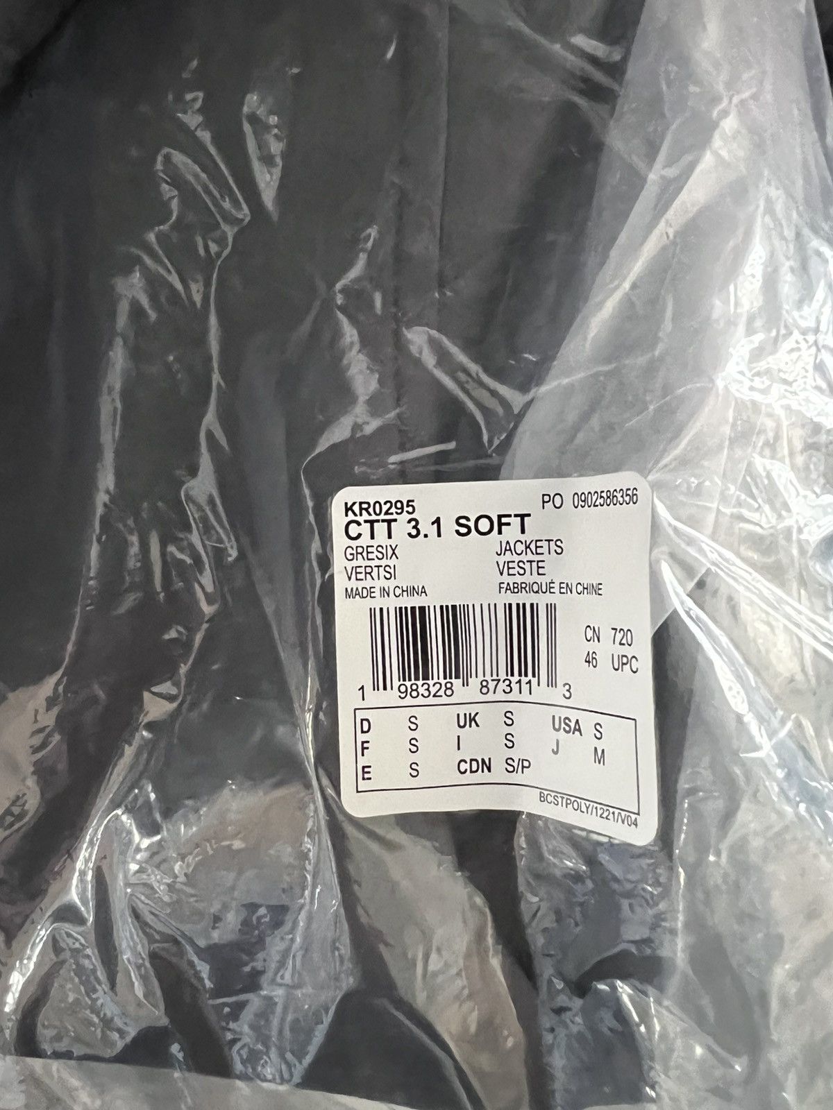 Adidas Adidas CTT Chinese Track Top 3.1 Gender Neutral Grey Size S Size US S / EU 44-46 / 1 - 5 Thumbnail