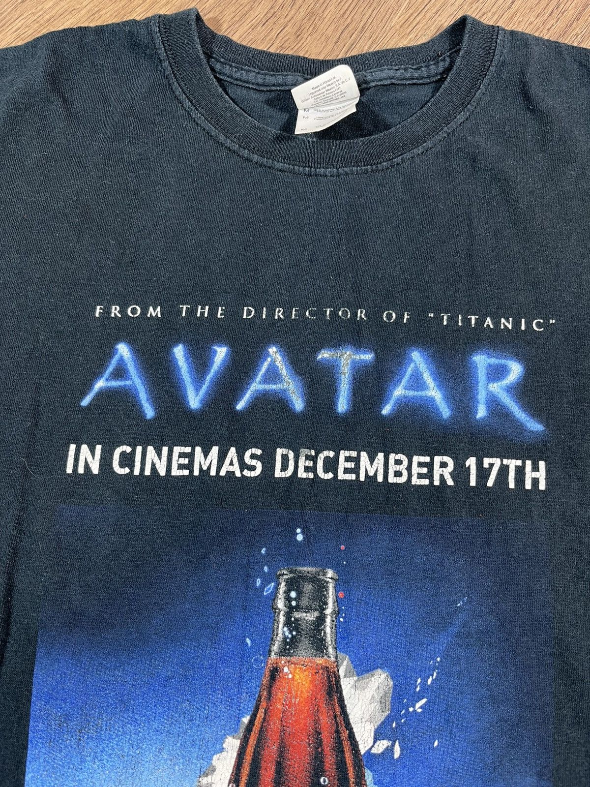 Coca Cola Vintage AVATAR Promo By Coca Cola Zero Very Rare T Shirt Size US M / EU 48-50 / 2 - 9 Thumbnail
