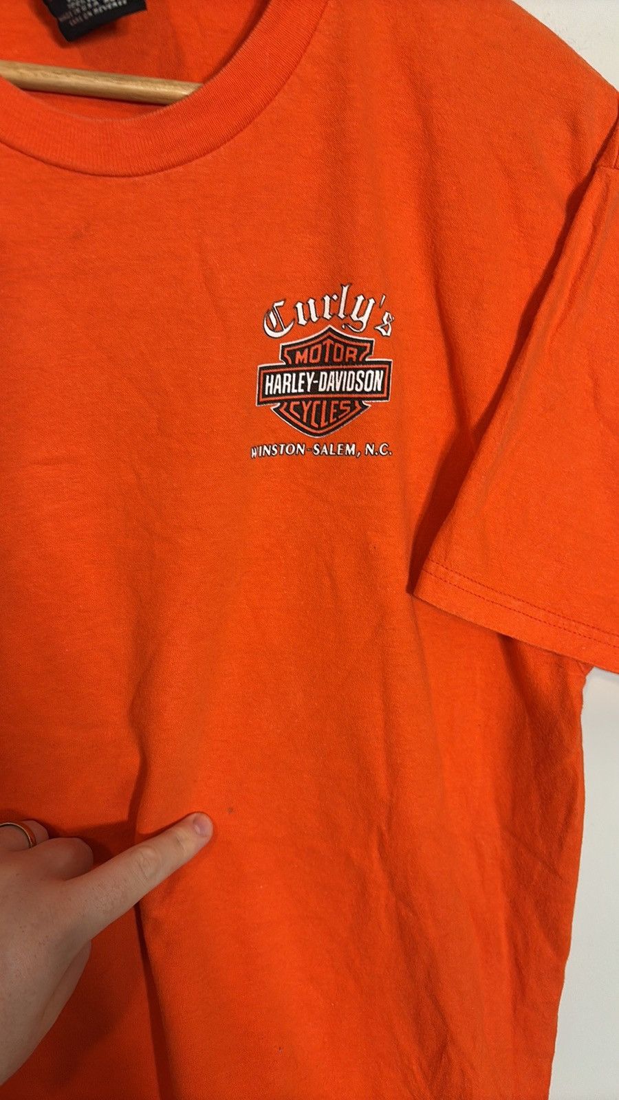 Harley Davidson × Vintage Vintage Harley Davidson Shirt Size US L / EU 52-54 / 3 - 4 Thumbnail