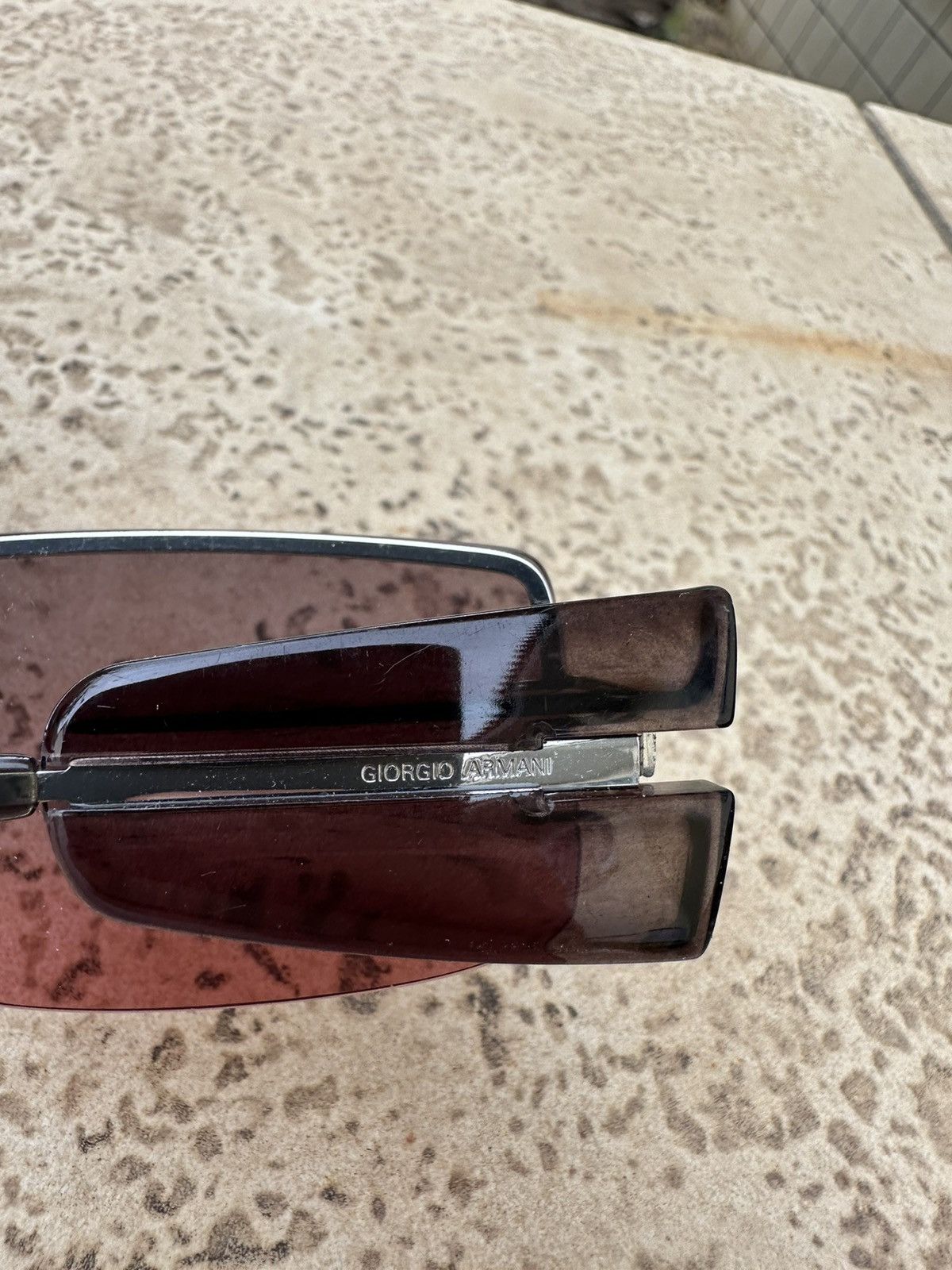 Giorgio Armani Giorgio Armani Sunglasses Vintage 707/12 Size ONE SIZE - 8 Thumbnail