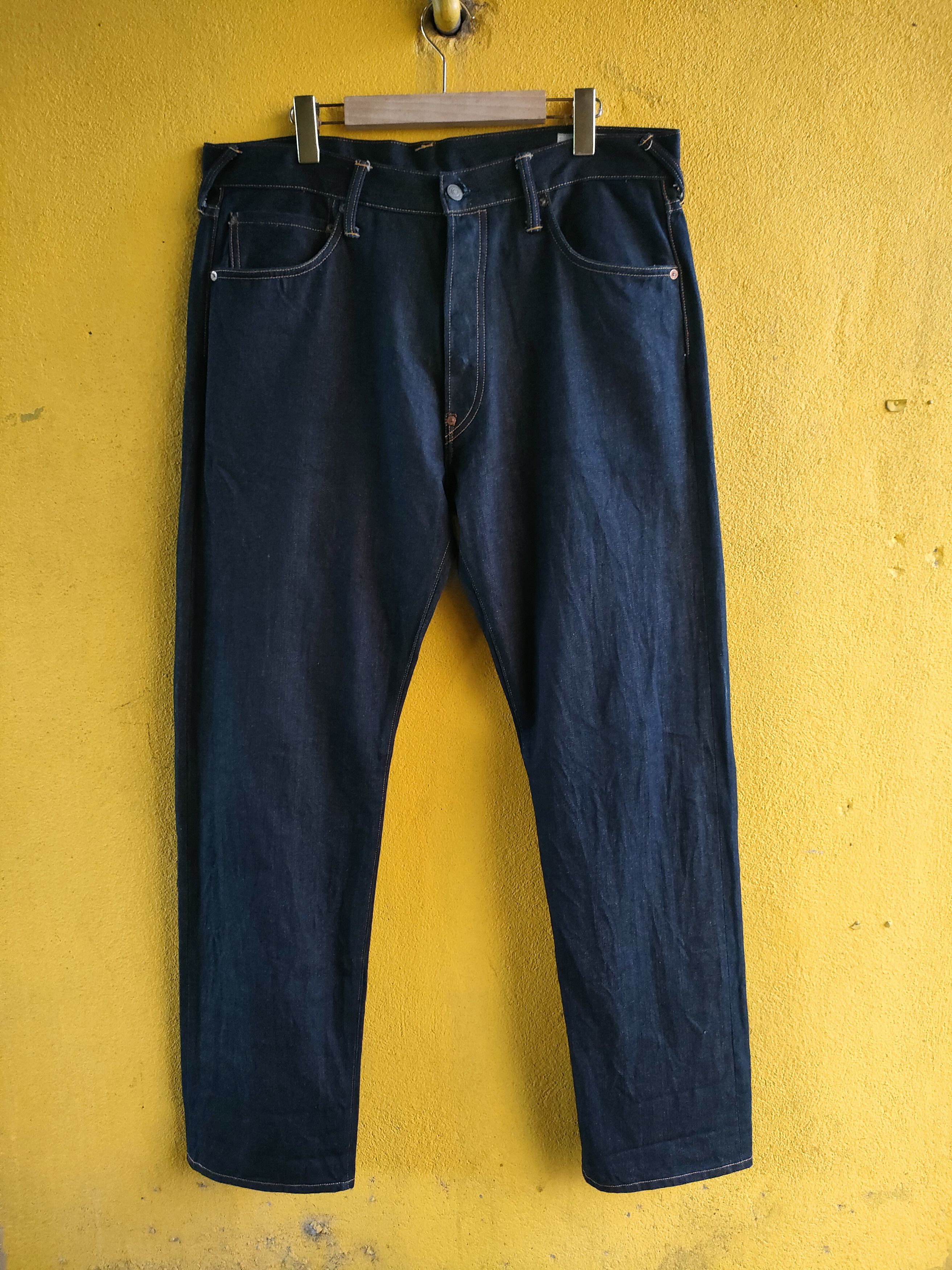 Evisu Evisu Script Logo Selvedge Jeans Size US 36 / EU 52 - 2 Thumbnail