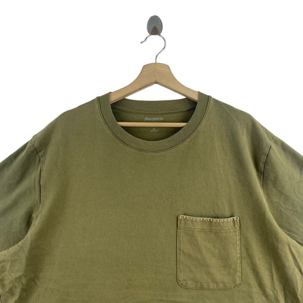 JW Anderson × Uniqlo JW ANDERSON x UNIQLO Plain Khaki Short Sleeve Shirt Size US XXL / EU 58 / 5 - 2 Thumbnail