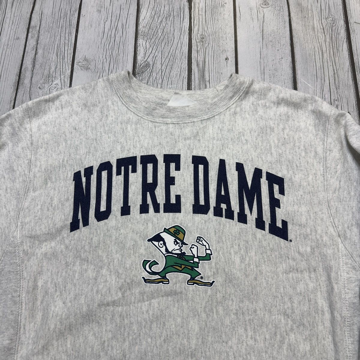 Champion × NCAA Notre Dame Fighting Irish Reverse Weave sweatshirt Size US S / EU 44-46 / 1 - 3 Thumbnail