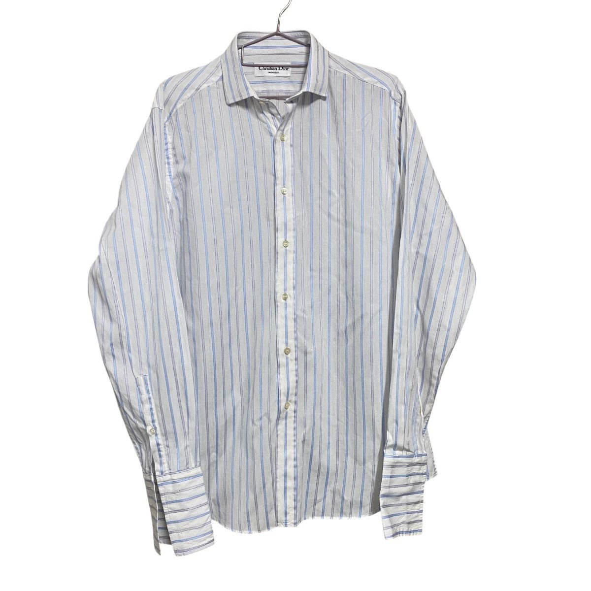 Christian Dior Monsieur Christian Dior Monsieur Shirt Longsleeve Striped Size US M / EU 48-50 / 2 - 1 Thumbnail