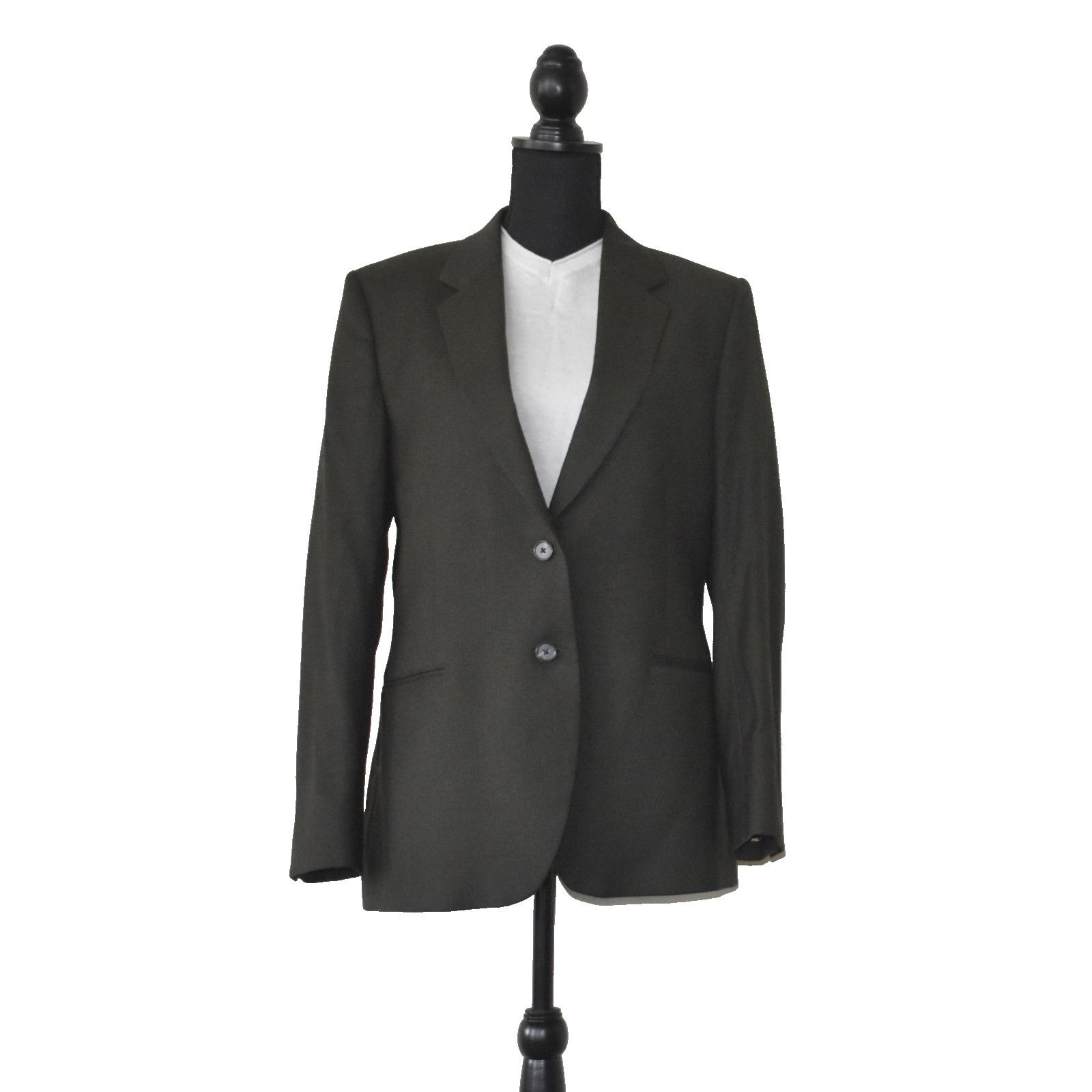 Paul Smith PAUL SMITH Olive Brown Wool Cashmere Soho Fit Blazer 46/56 Size L / US 10 / IT 46 - 1 Thumbnail