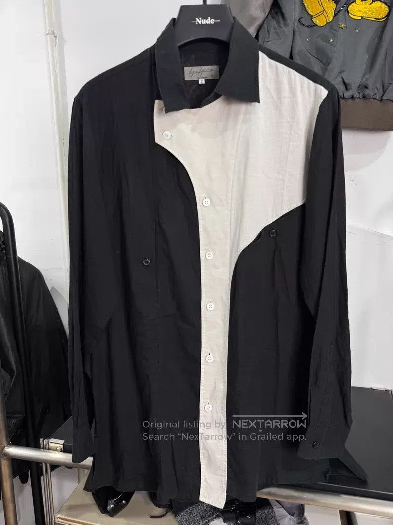 Yohji Yamamoto Yohji Yamamoto Patchwork shirt Size US M / EU 48-50 / 2 - 1 Thumbnail