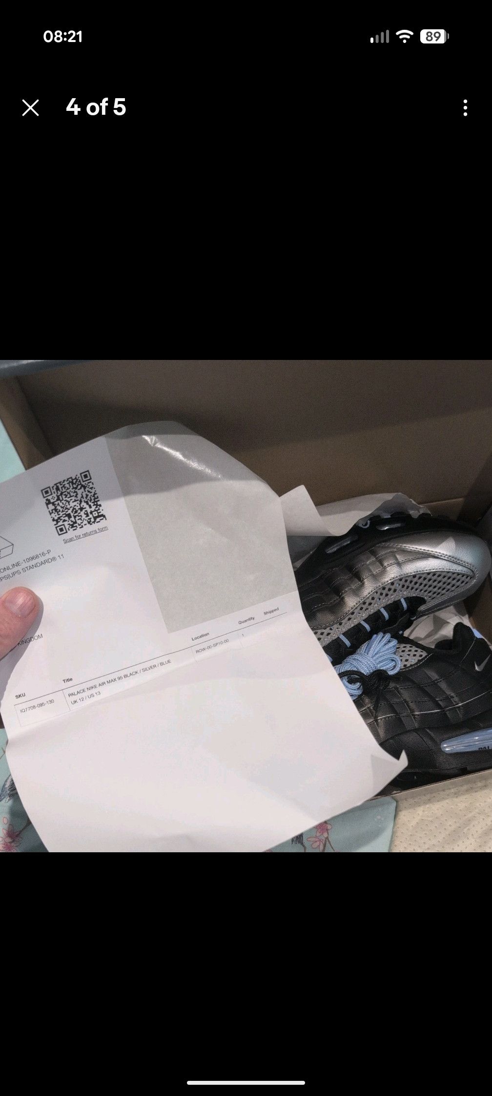 Palace Palace x Nike Air Max 95 Size US 13 / EU 46 - 4 Thumbnail
