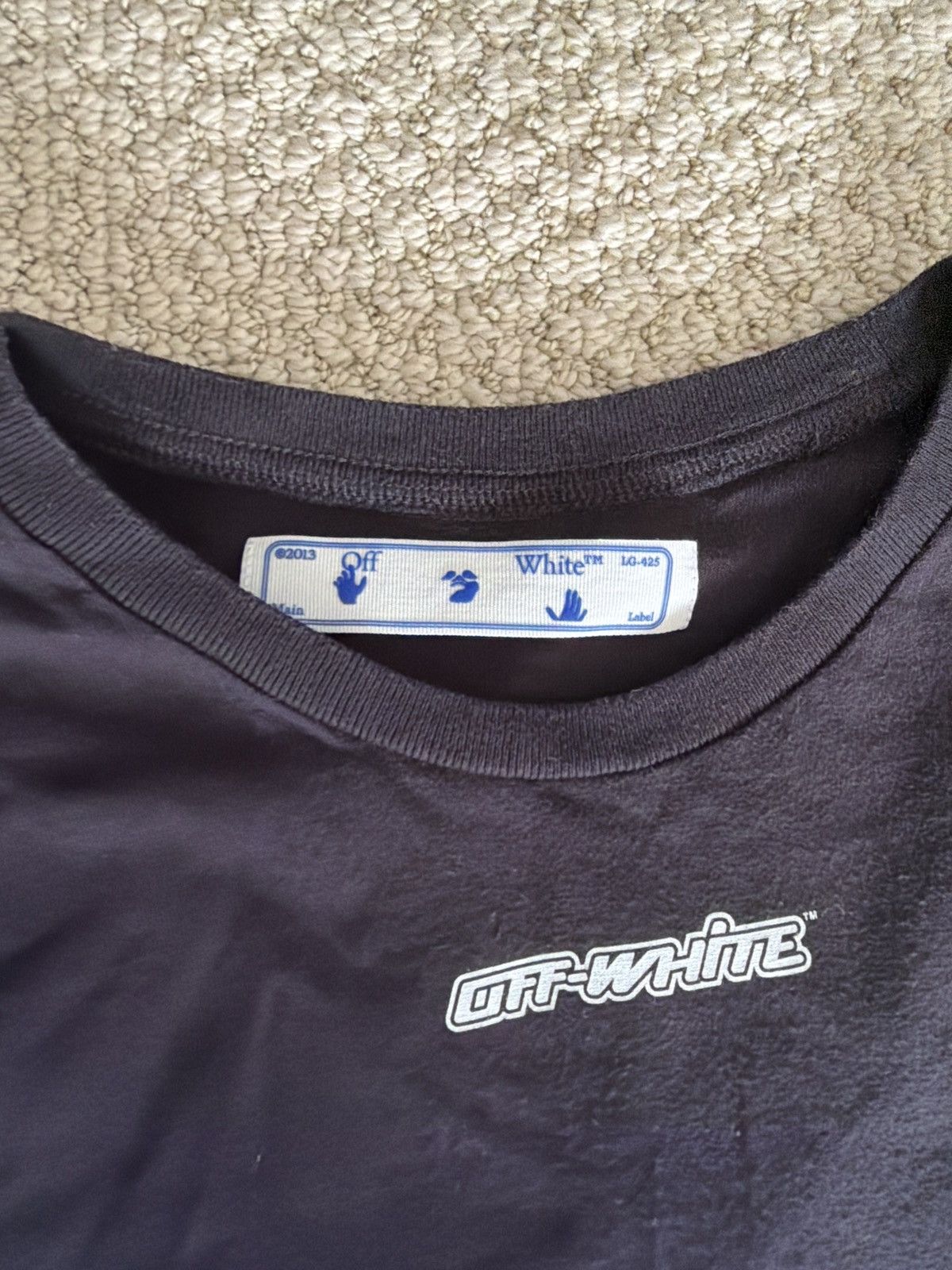 Off-White Off White Marker Long Sleeve Size US M / EU 48-50 / 2 - 4 Thumbnail