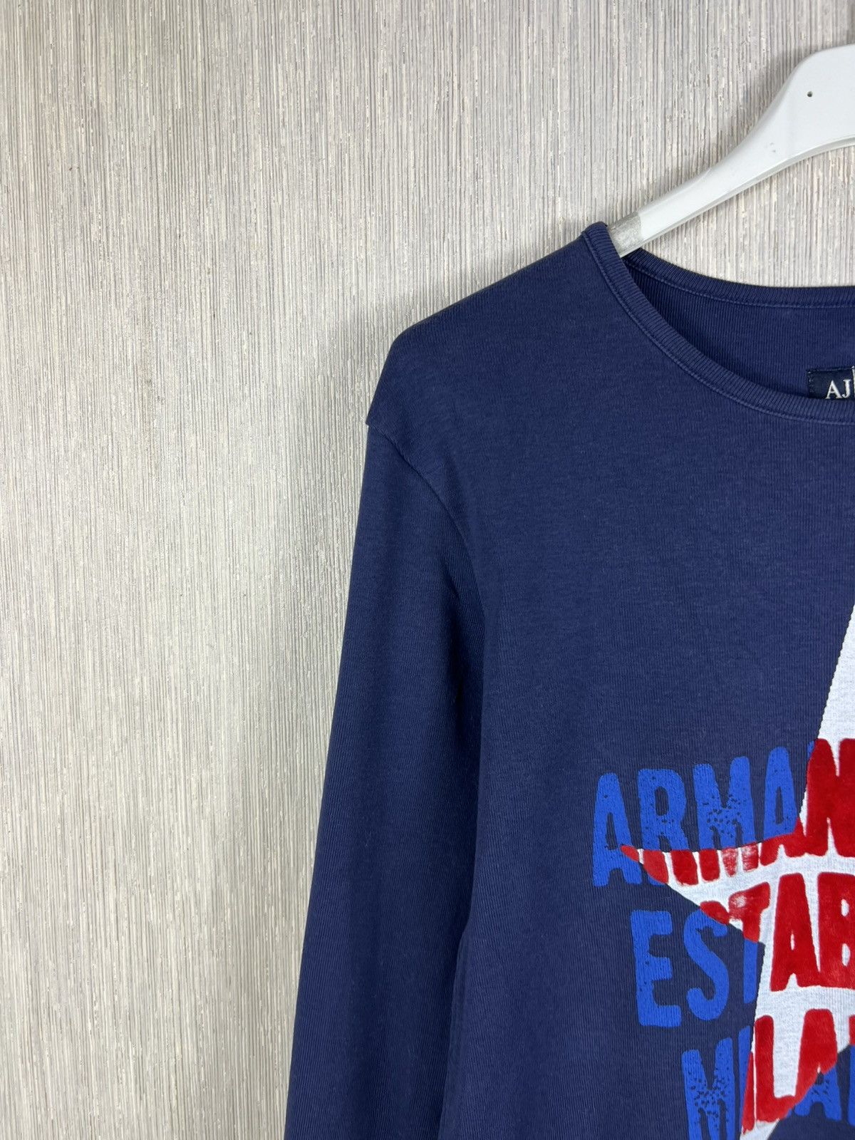 Giorgio Armani Vintage Giorgio Armani archival jeans navy star long sleeve Size US S / EU 44-46 / 1 - 5 Thumbnail