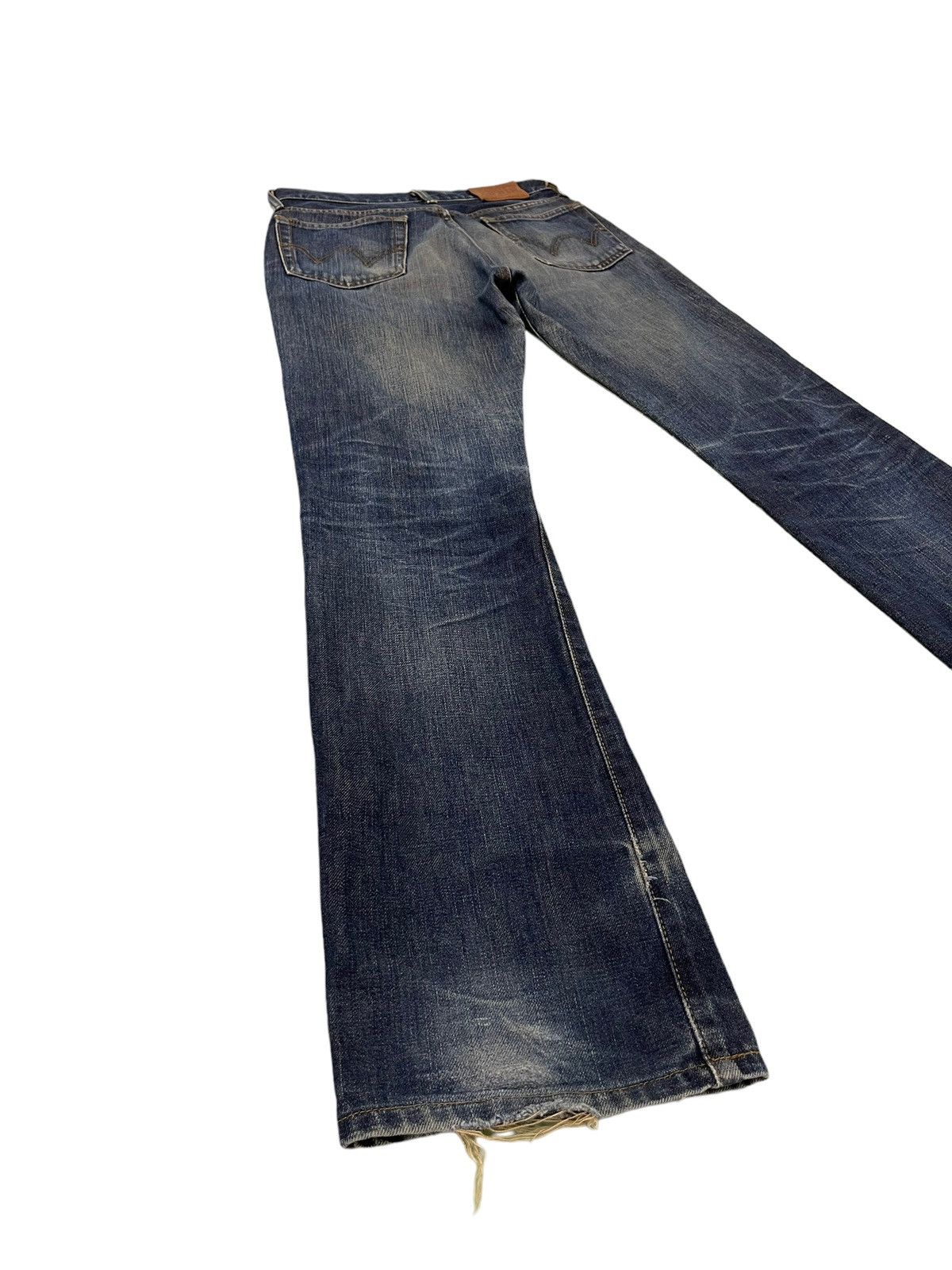 Flare Jeans Edwin Faded Distress Boot Cut 6🟦5