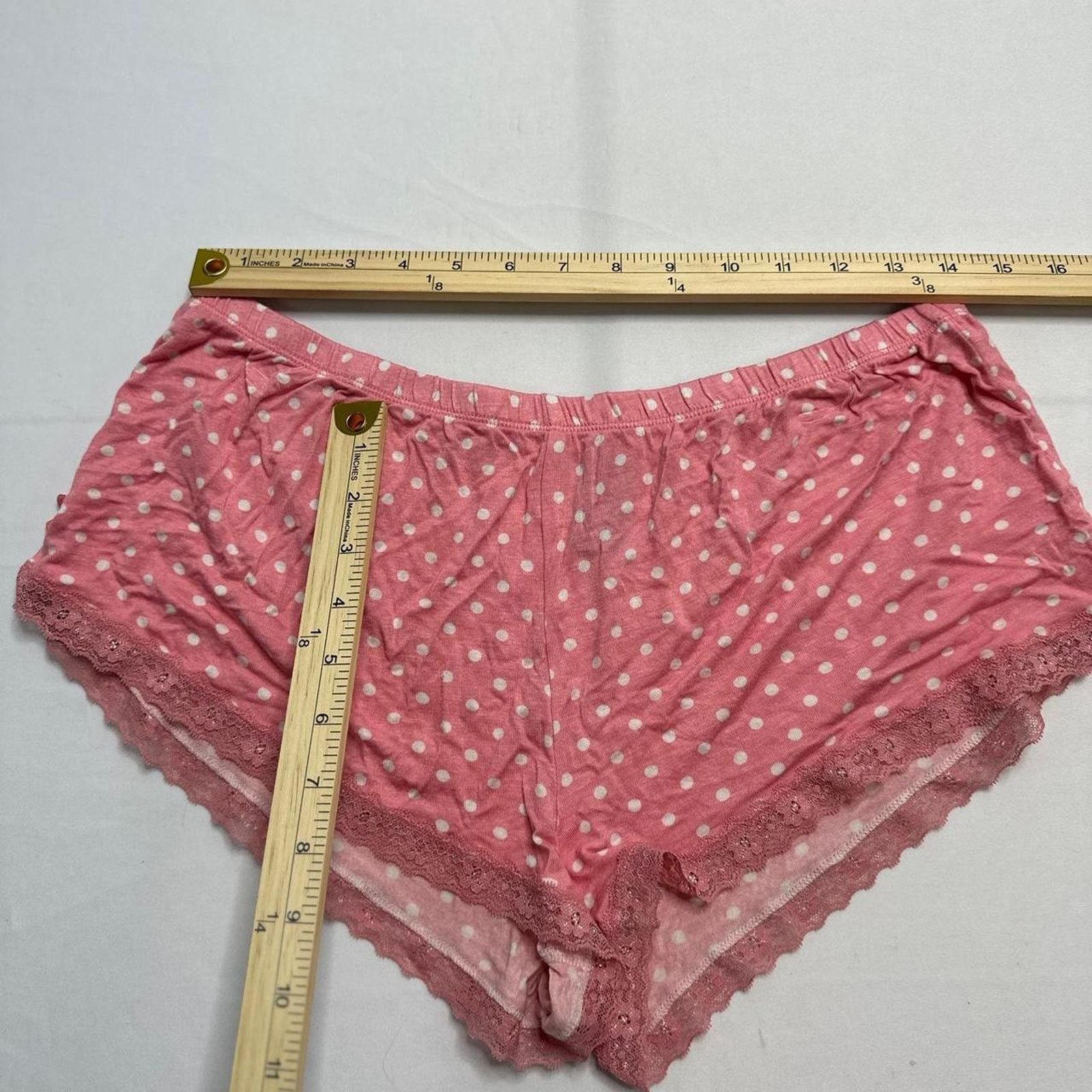 Velvet Velvet Kitten Size Large PJ Polka Dot Pink Bow Set Size ONE SIZE - 3 Thumbnail