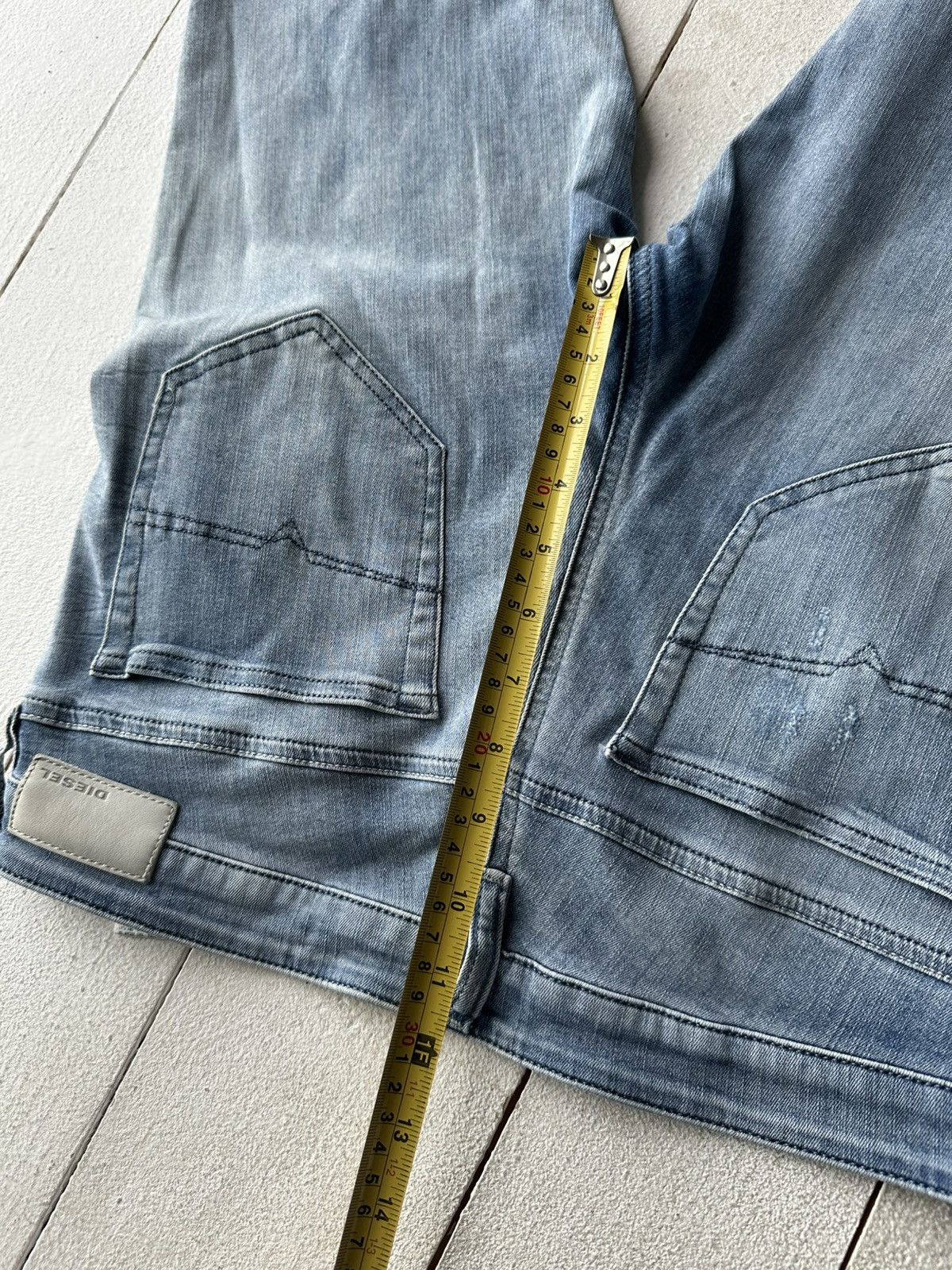 Diesel 🚨Gothic Diesel Regular Slim relax Flared Jeans Womens Size 31" - 15 Thumbnail