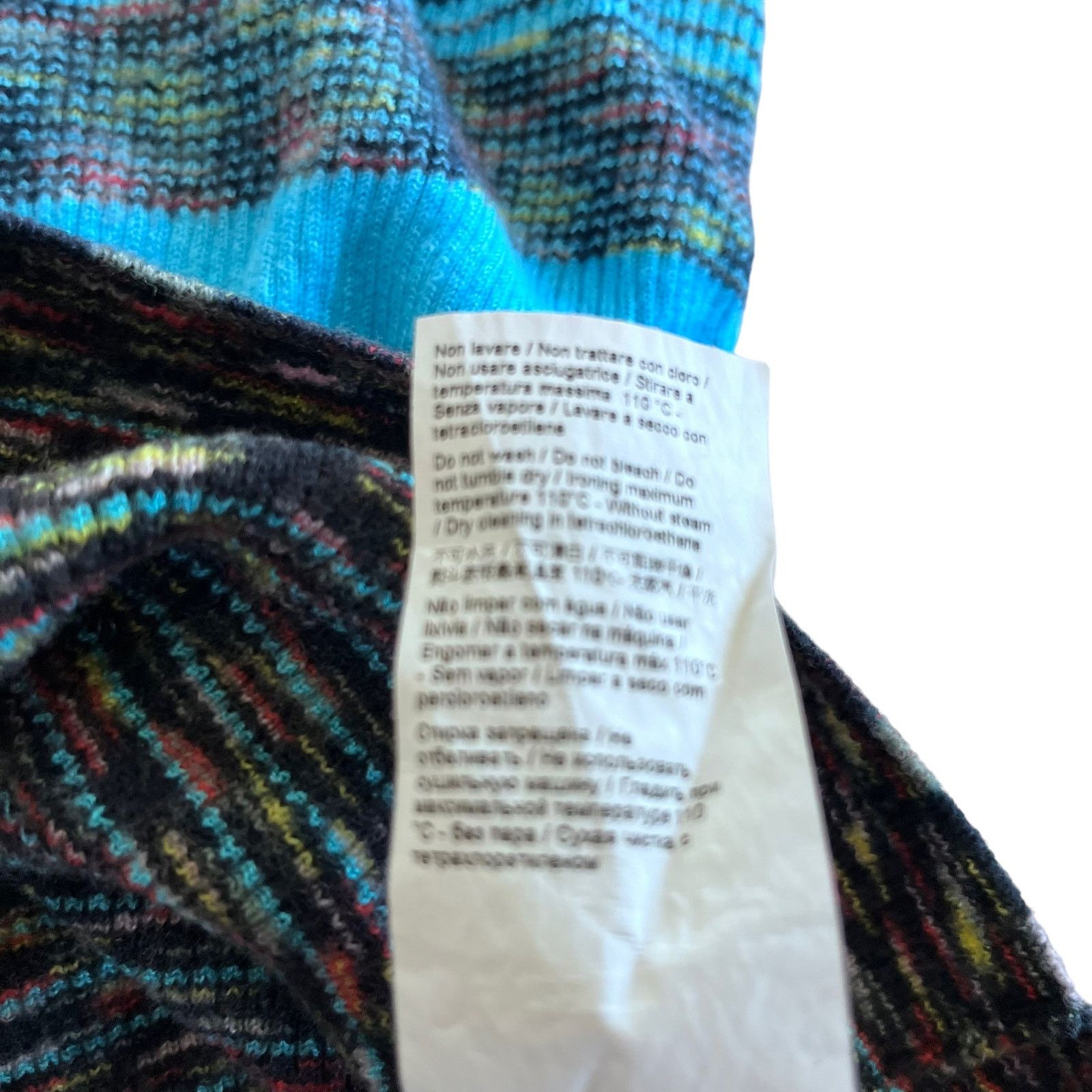Missoni M Missoni Collection patterned intarsia-knit Sky sweater Size XS / US 0-2 / IT 36-38 - 12 Thumbnail