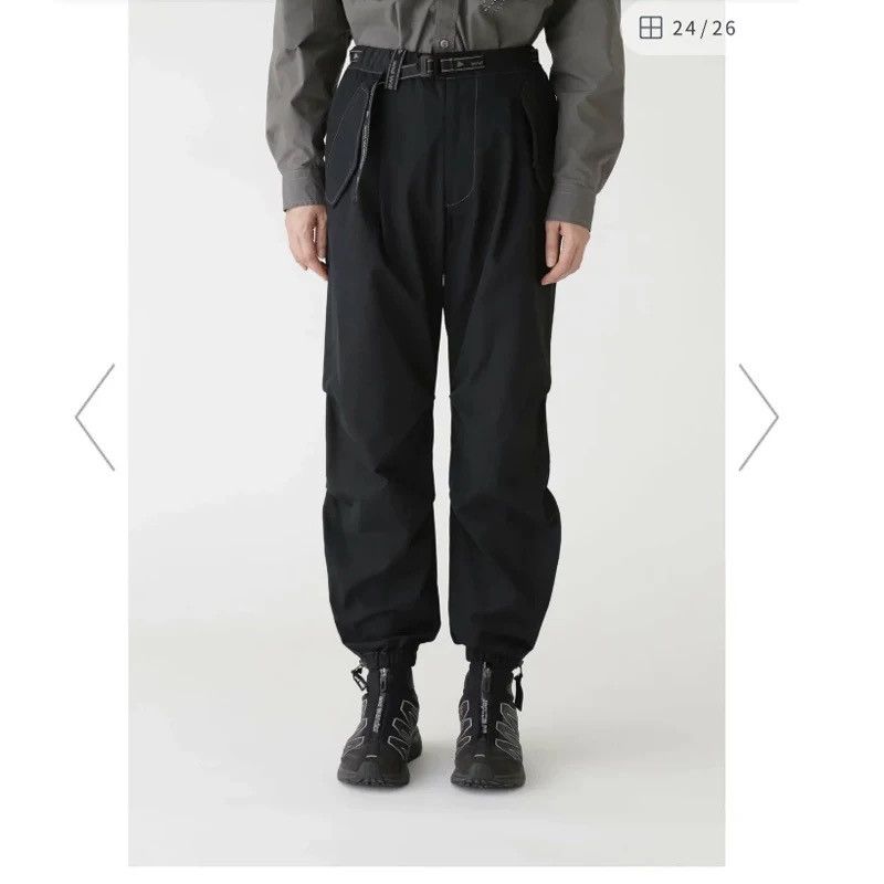 And Wander and Wander 24aw high count cloth side zip hem pants Size US 36 / EU 52 - 8 Thumbnail