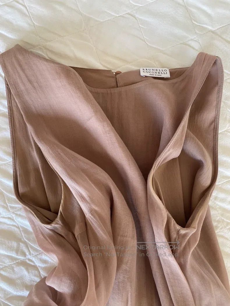 Brunello Cucinelli Brunello Cucinelli Women's Dress Size M / US 6-8 / IT 42-44 - 3 Thumbnail