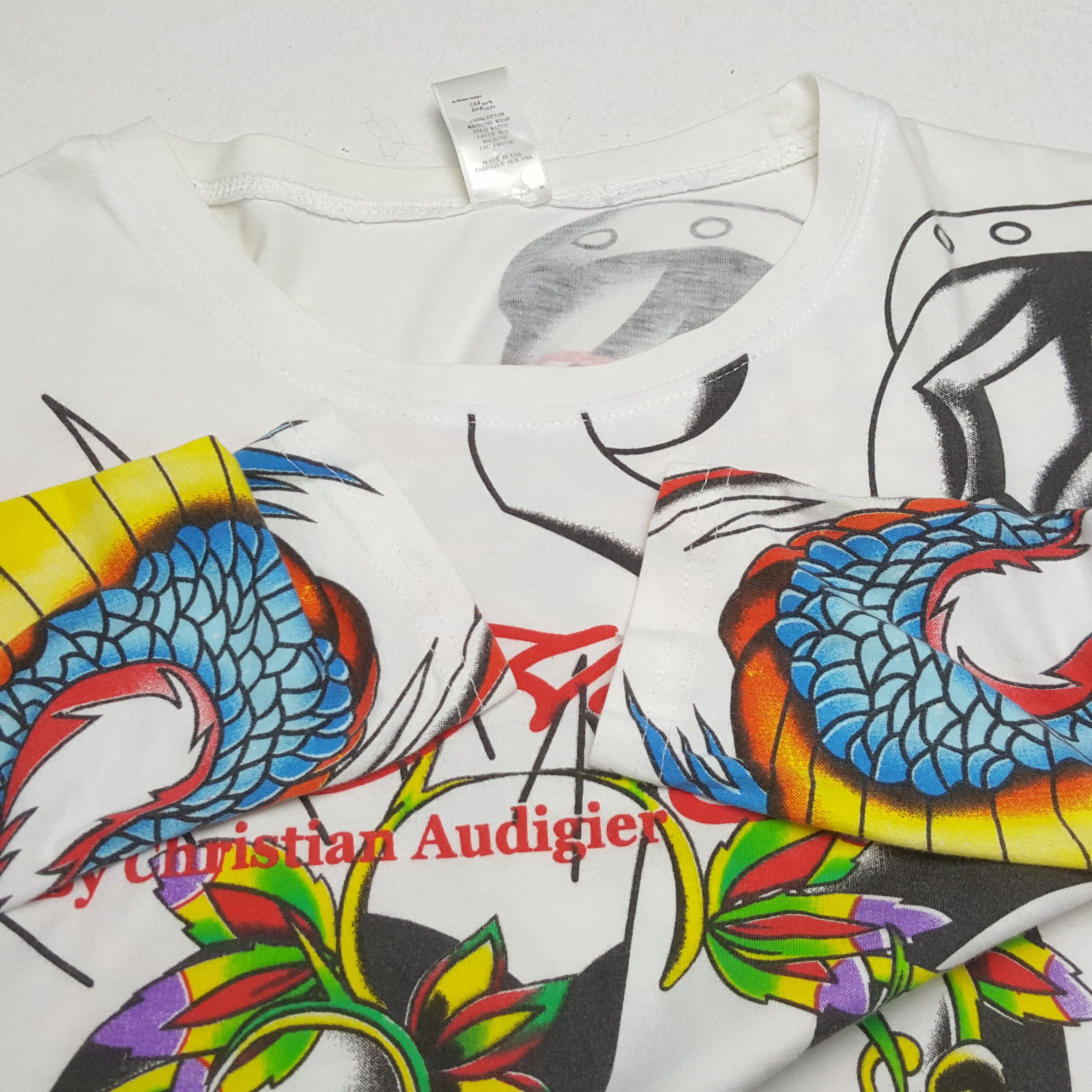 Ed Hardy ED HARDY Designer Brand Fashion Rock Punk Style Tshirt Size US L / EU 52-54 / 3 - 9 Thumbnail