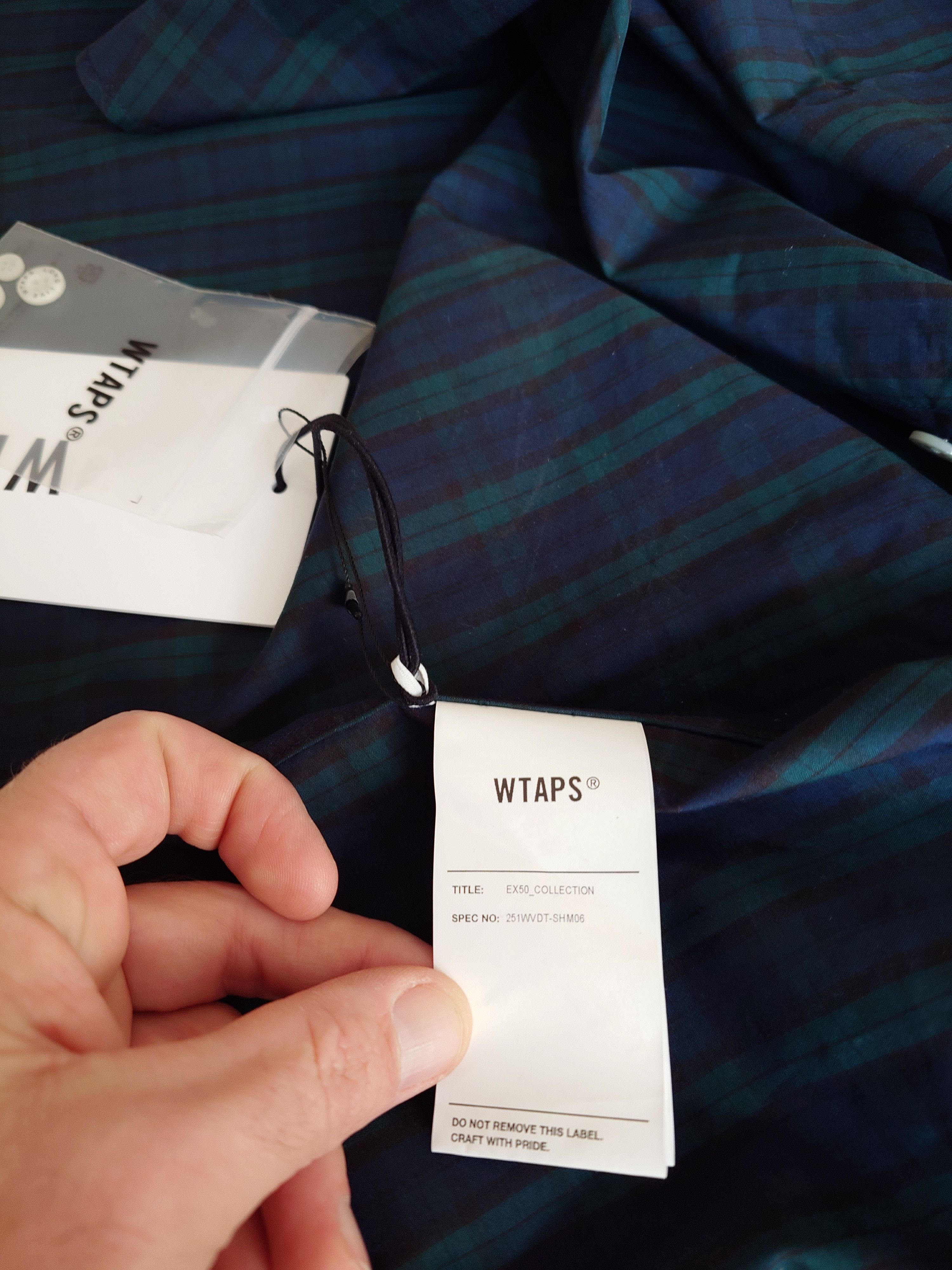 Wtaps WTAPS short sleeve button up shirt - new with tags Size US L / EU 52-54 / 3 - 5 Thumbnail