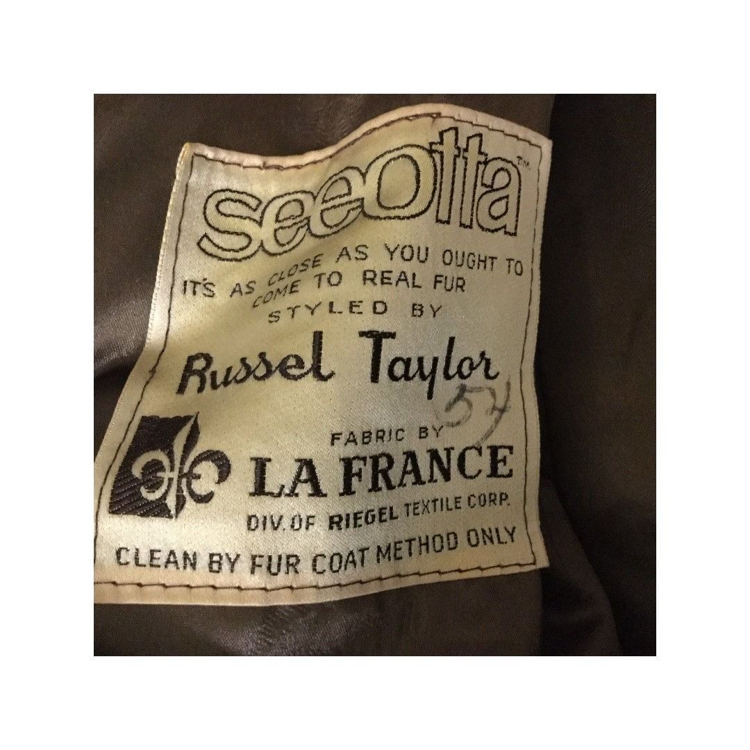 Vintage Seeotta Vintage Double Breasted Military Style Faux Fur Swin Size M / US 6-8 / IT 42-44 - 7 Thumbnail